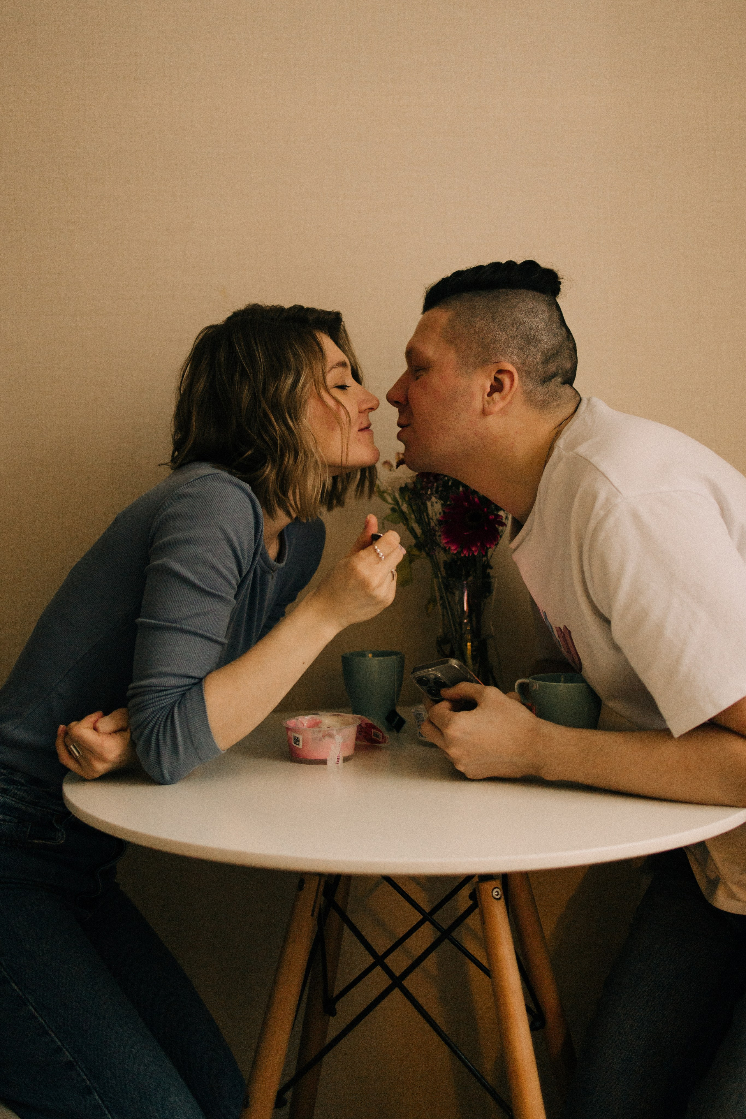 Дома трое. Фотограф Настя Леонова