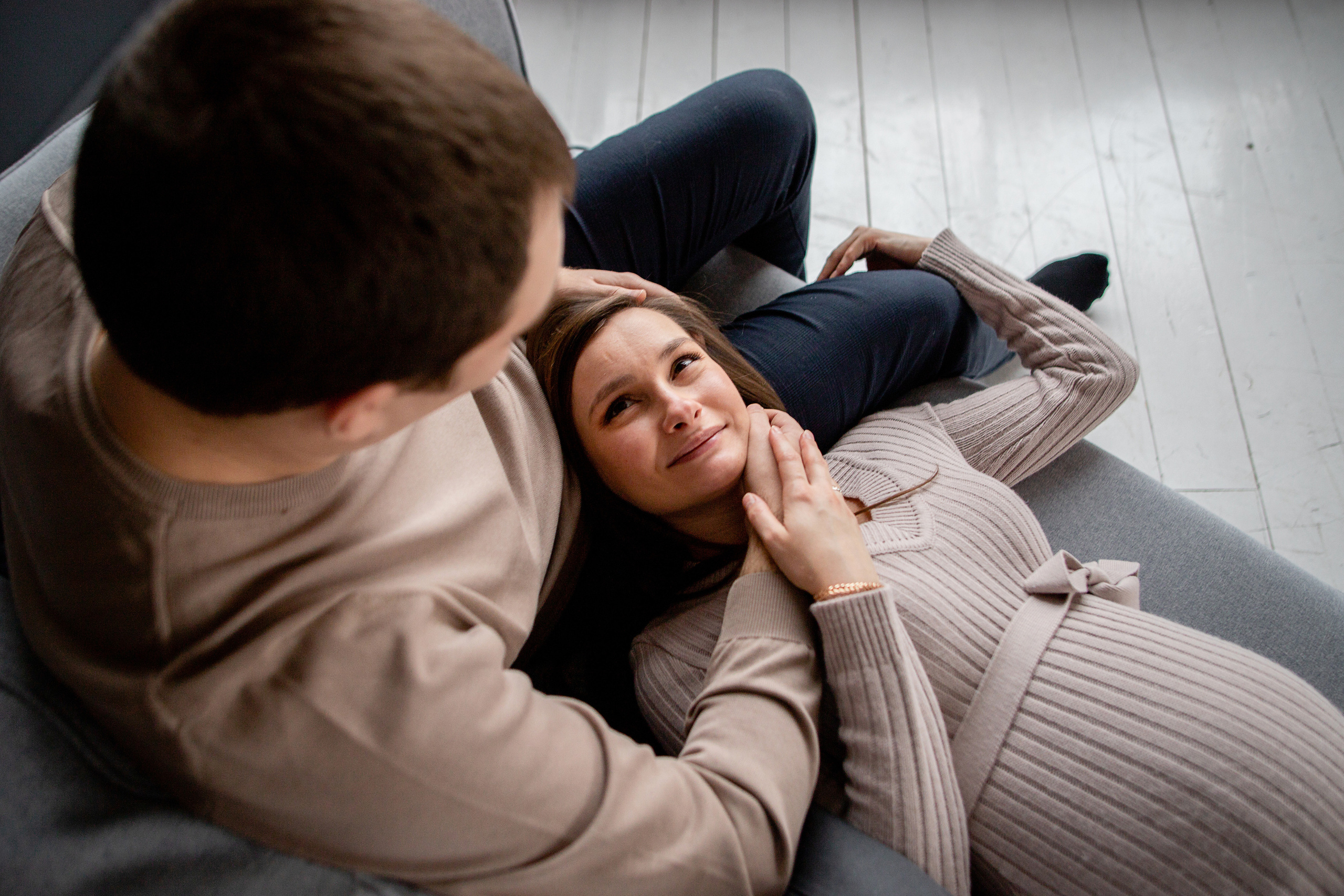 Катя и Андрей в ожидании. Семейный фотограф в Рязани Харламова Влада