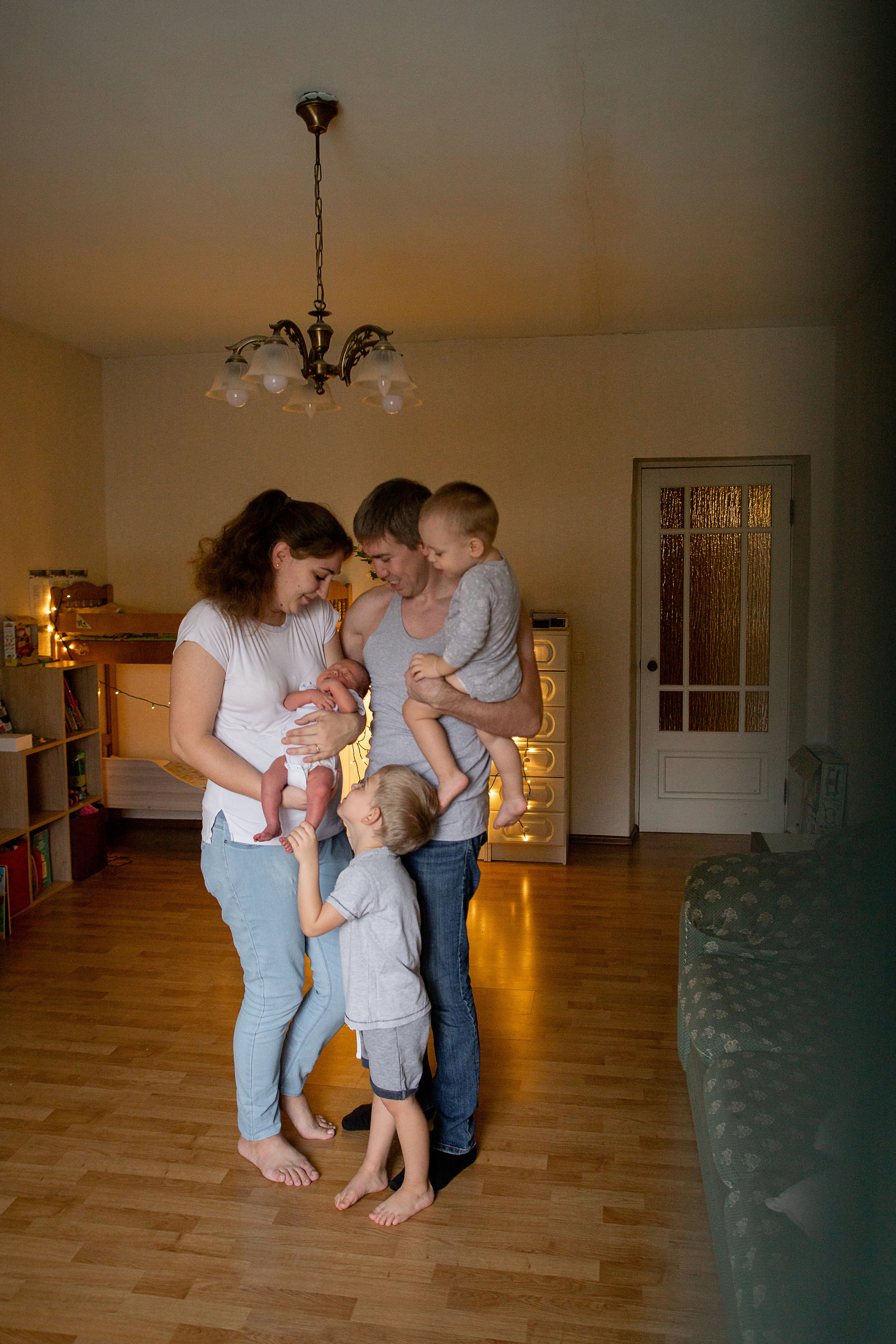 Алёна, Коля + 3. Семейный фотограф в Рязани Харламова Влада