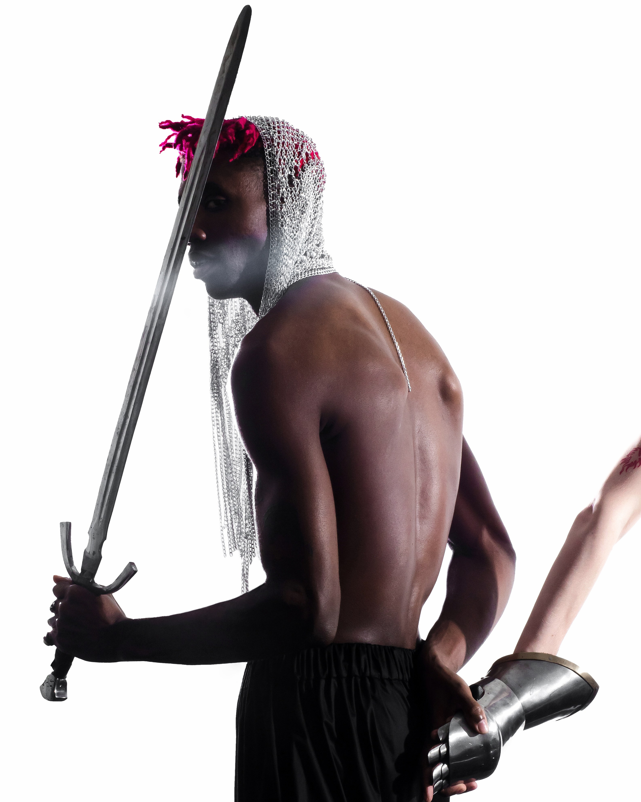 Съёмка для бренда одежды из цепей Nevoda. Фотограф Кристина Берг