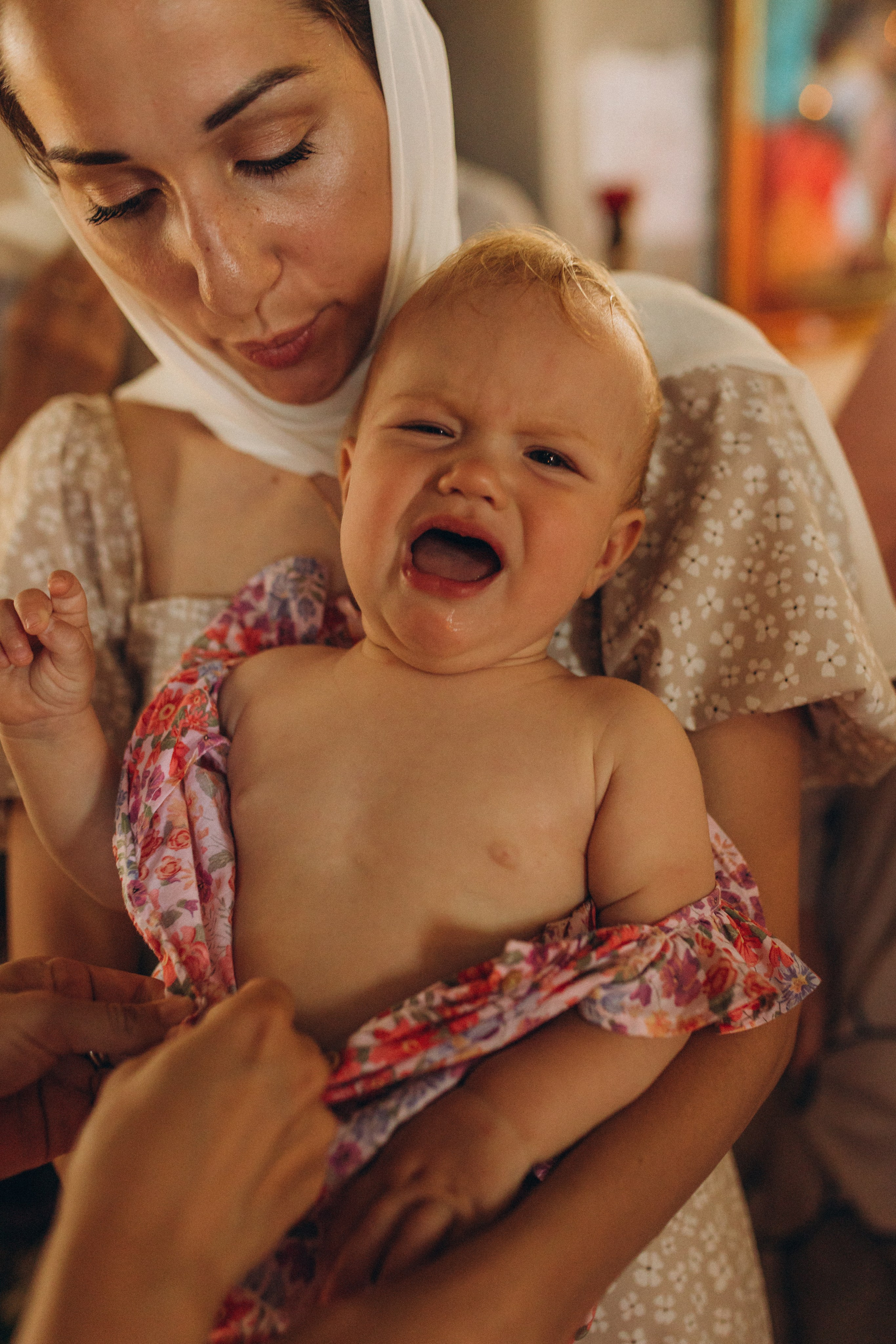Крещение Марии. Семейный фотограф в Обнинске
