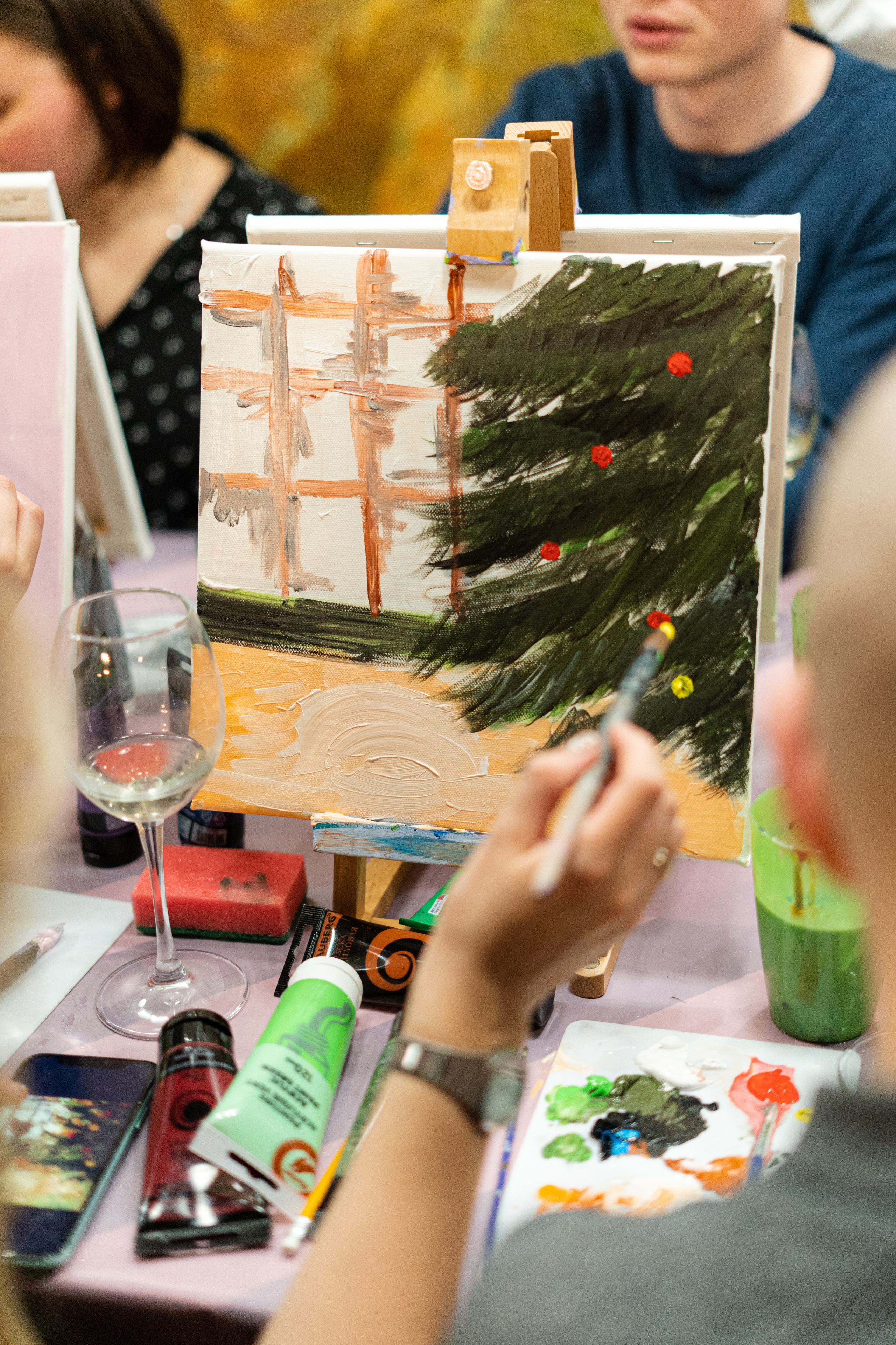 Корпоратив Teach Me Art 2. Портретный фотограф в Москве и Санкт-Петербурге Арина Чех