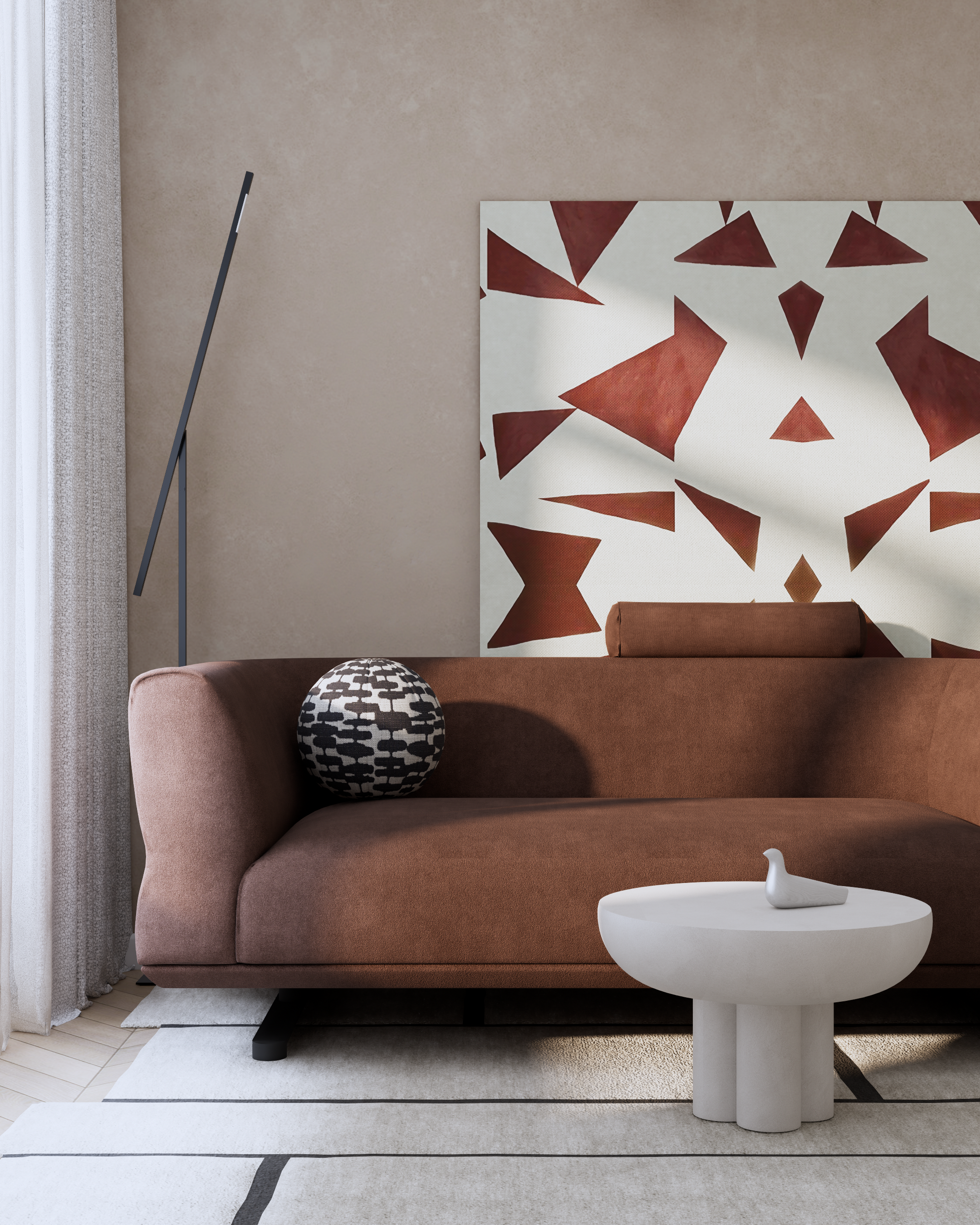 P.U.L.S.E Living Room | Design & Visualization. Интерьерная визуализация SketchUp+Enscape