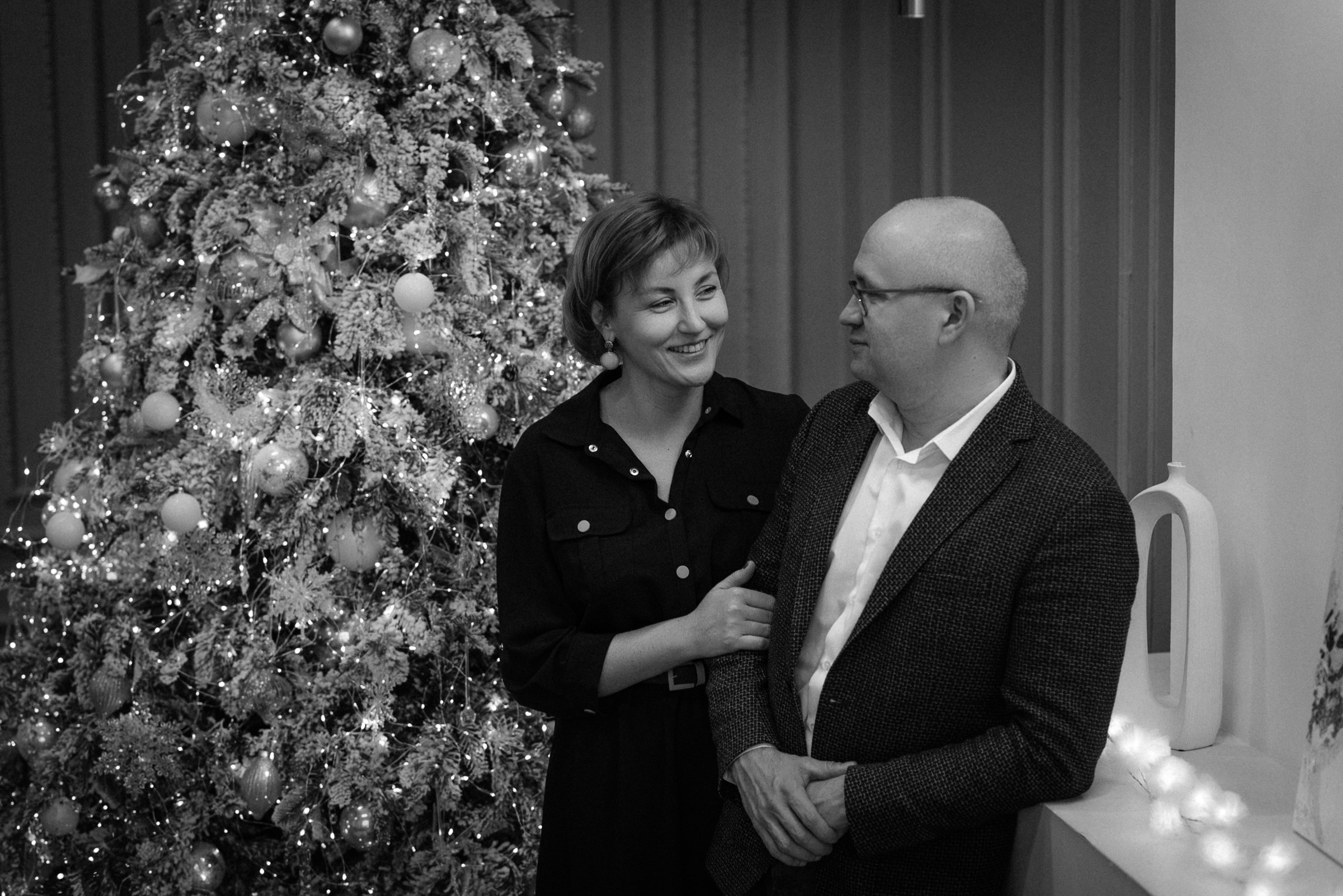 Семейная новогодняя фотосессия. Свадебный фотограф в Санкт-Петербурге Венера Ахметова