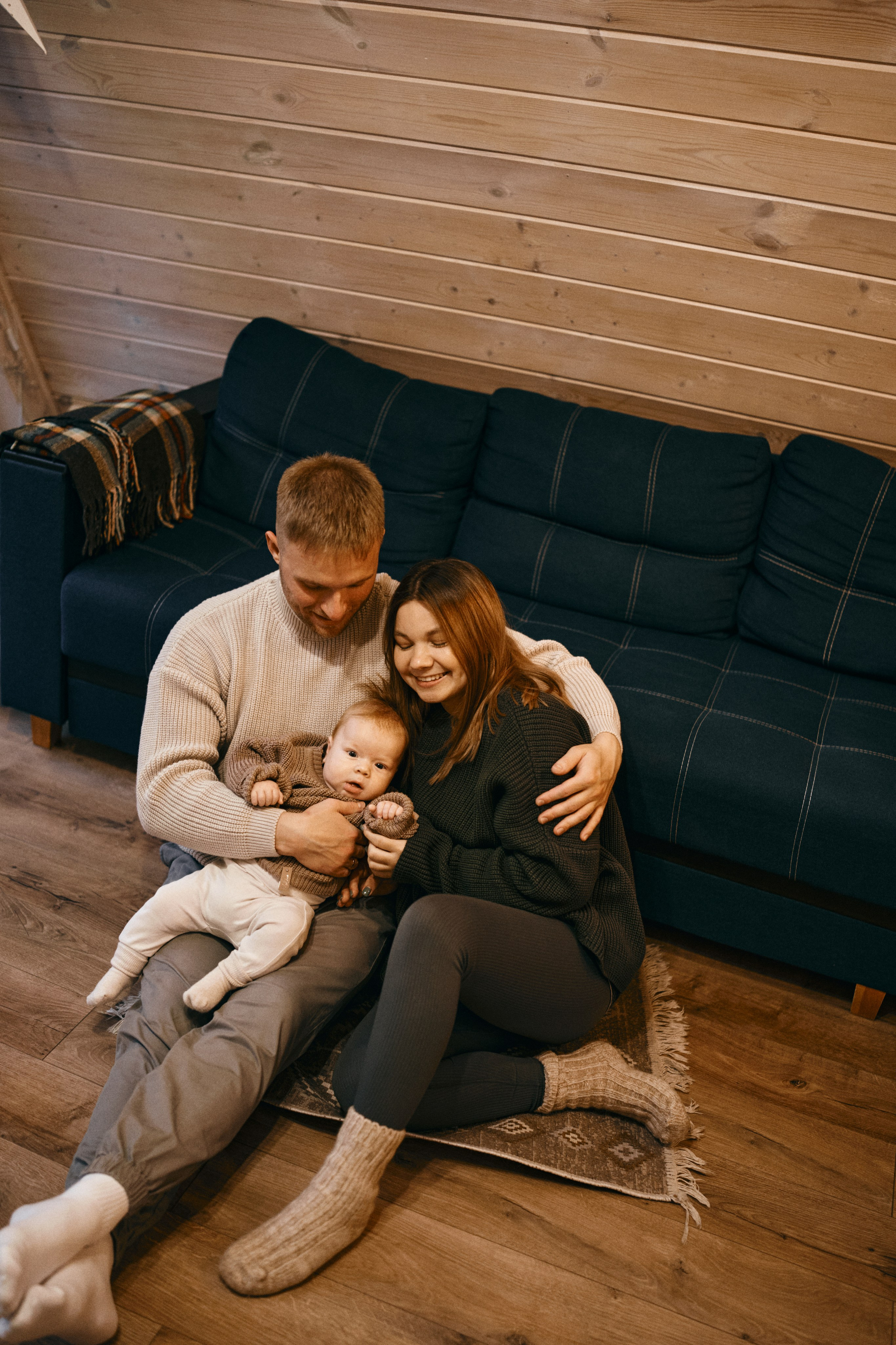 Осень, домик, семья. Фотограф Киров Анжелика Некрасова