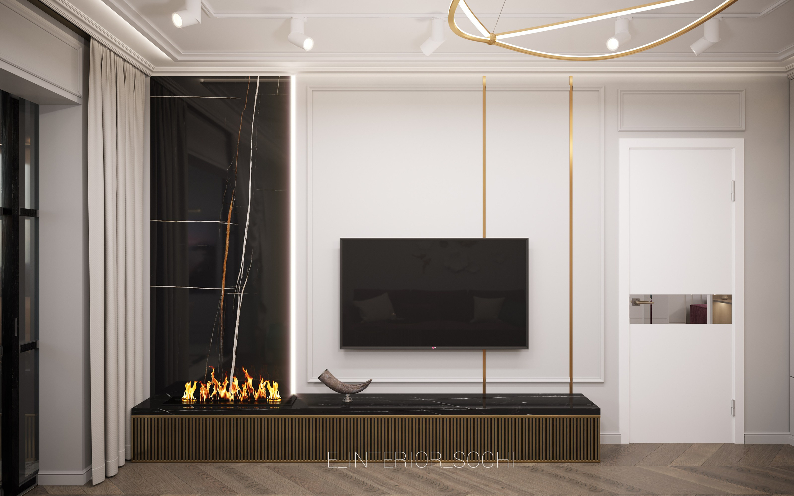 CHERRY MOOD. Дизайн интерьера Евгения Тисленко