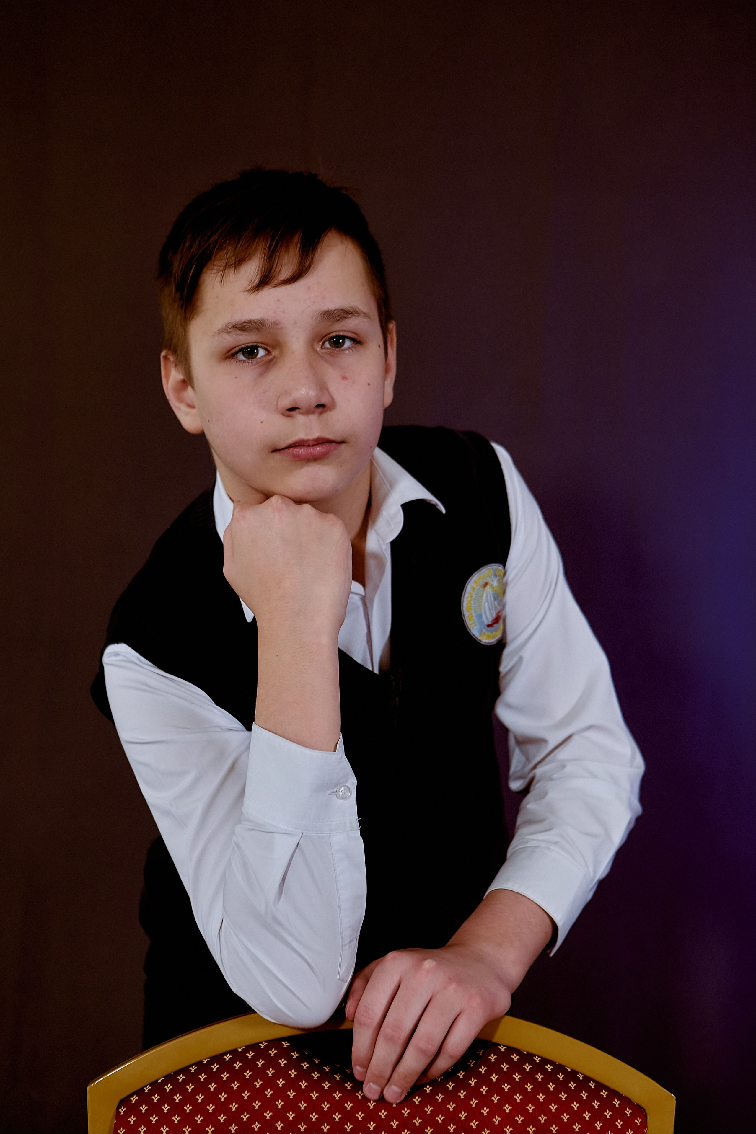 Школьная фотосессия учеников 6 класса