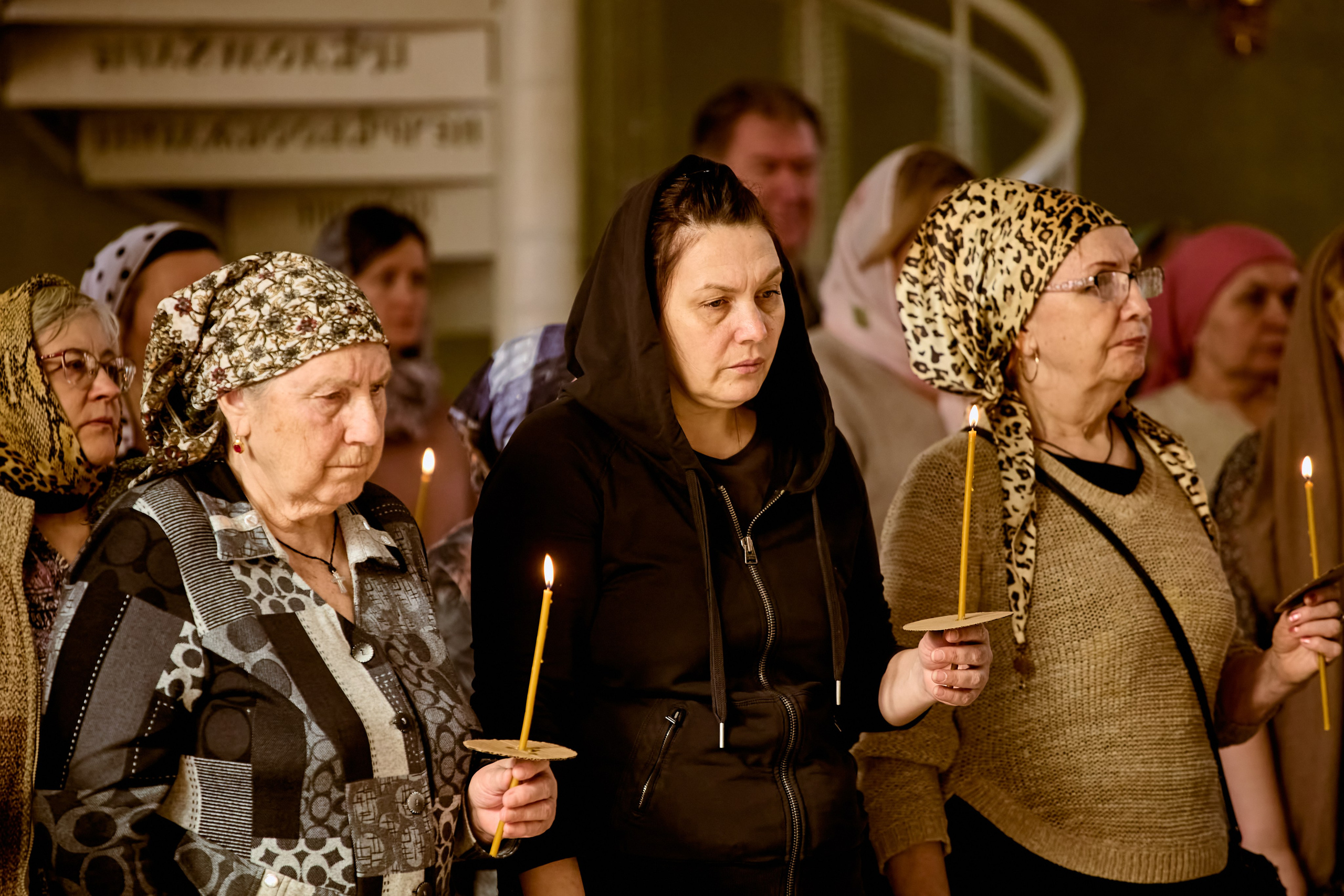 Фотографии таинства Соборования