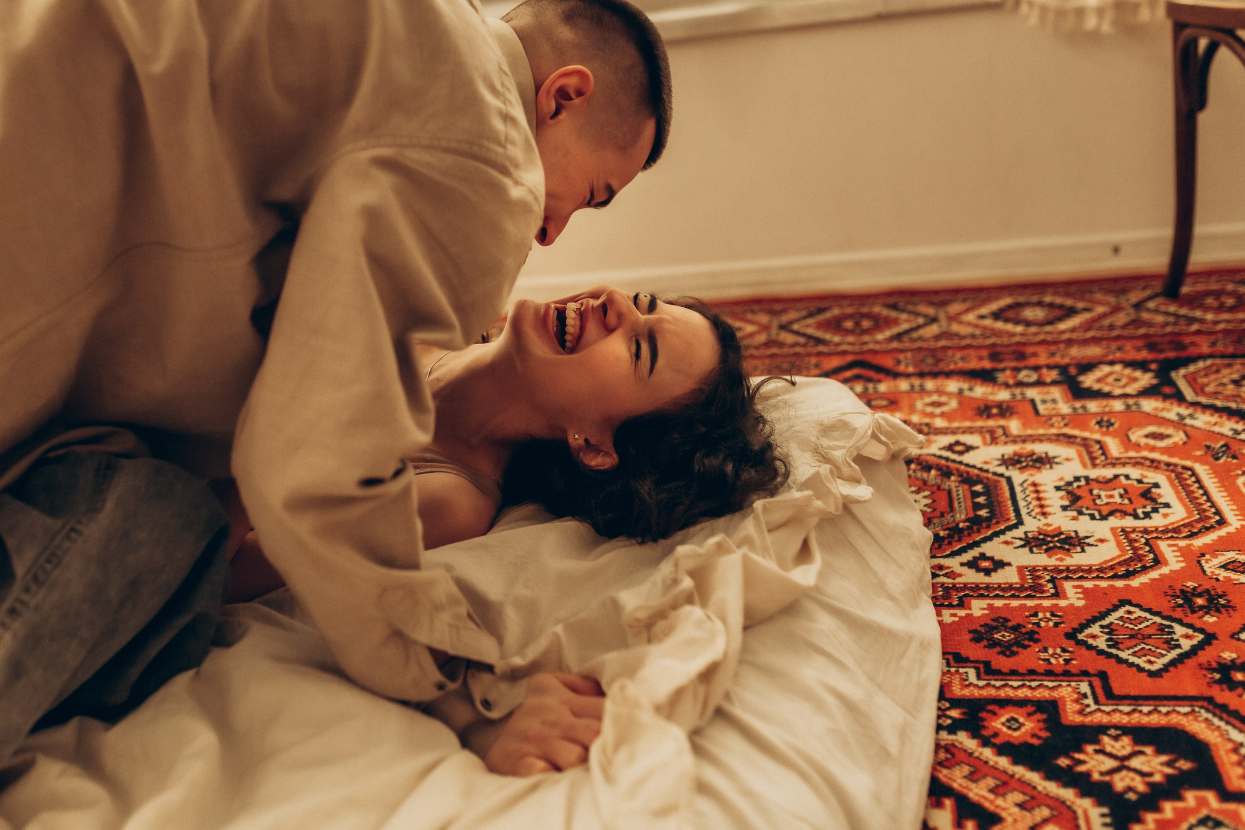 LoveStory Никита и Лиза в студии. Фотограф Санкт-Петербург Князева Елизавета