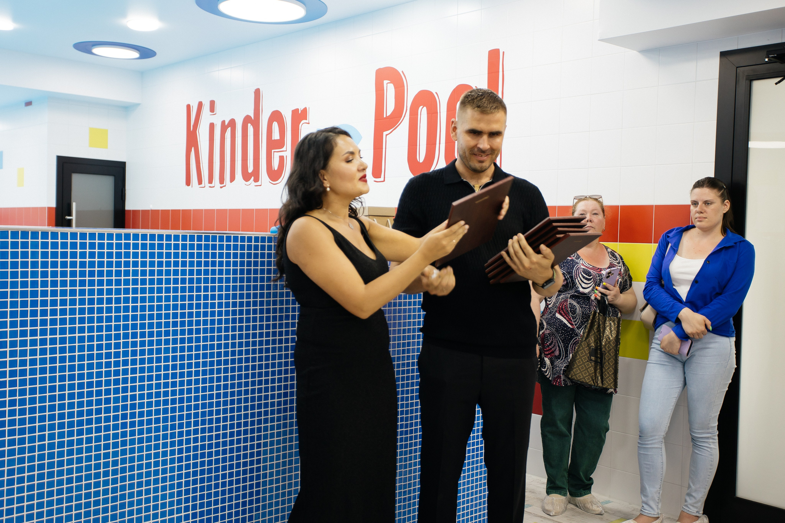 Открытие бассейна. Фотограф в Иркутске