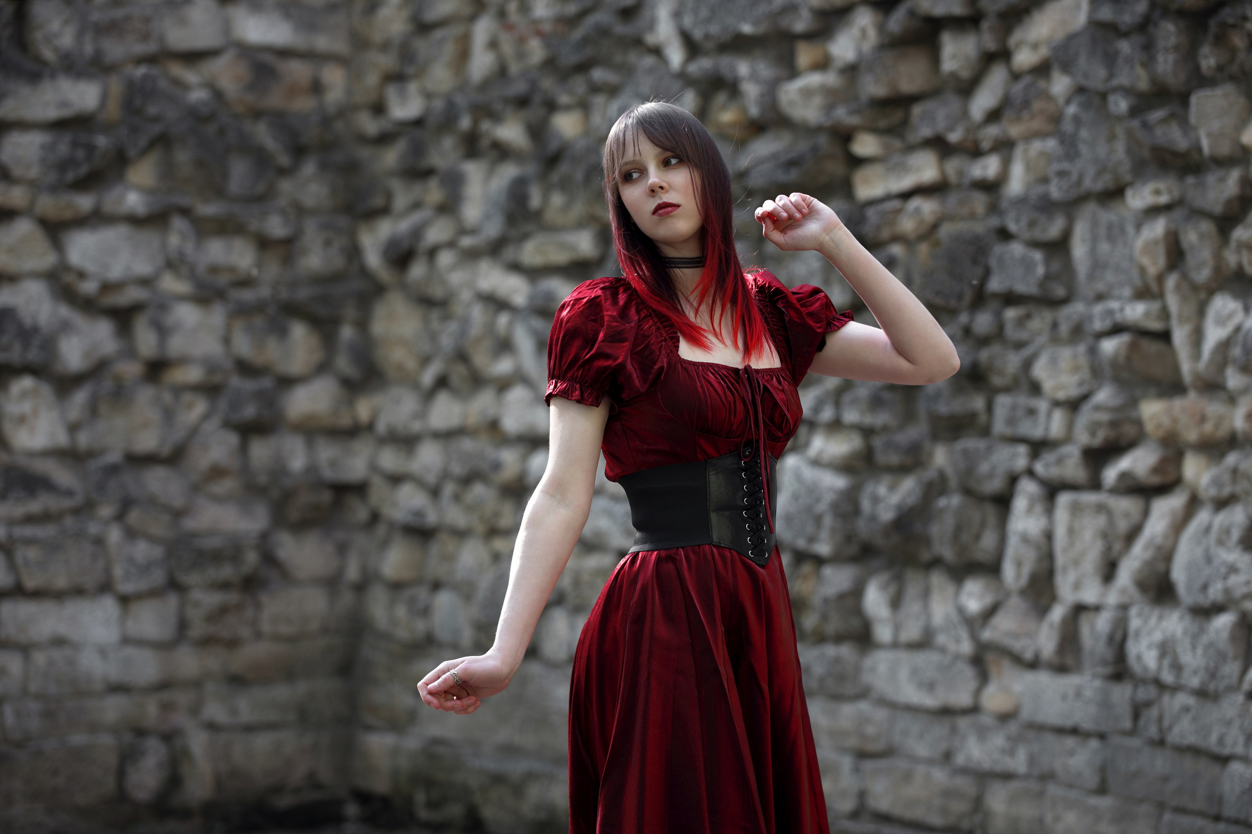 Jungfrau in Rot. Арт-фотограф. Coffelisk