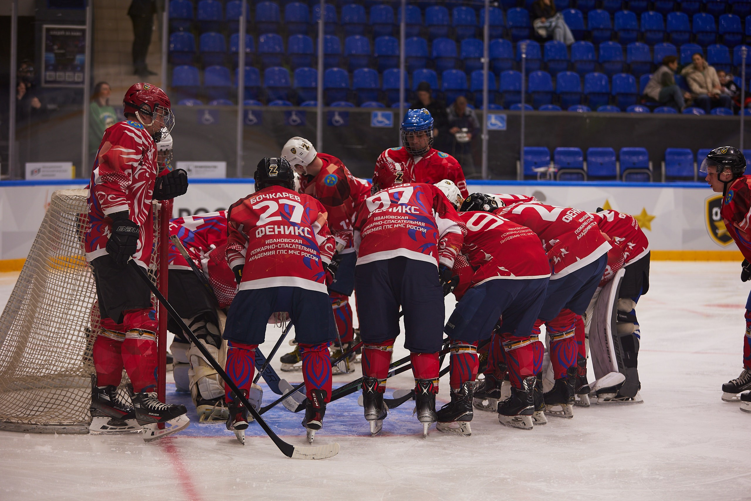 Репортаж. Офицерская хоккейная лига 2025 год. Спортивный фотограф Некрасов Денис