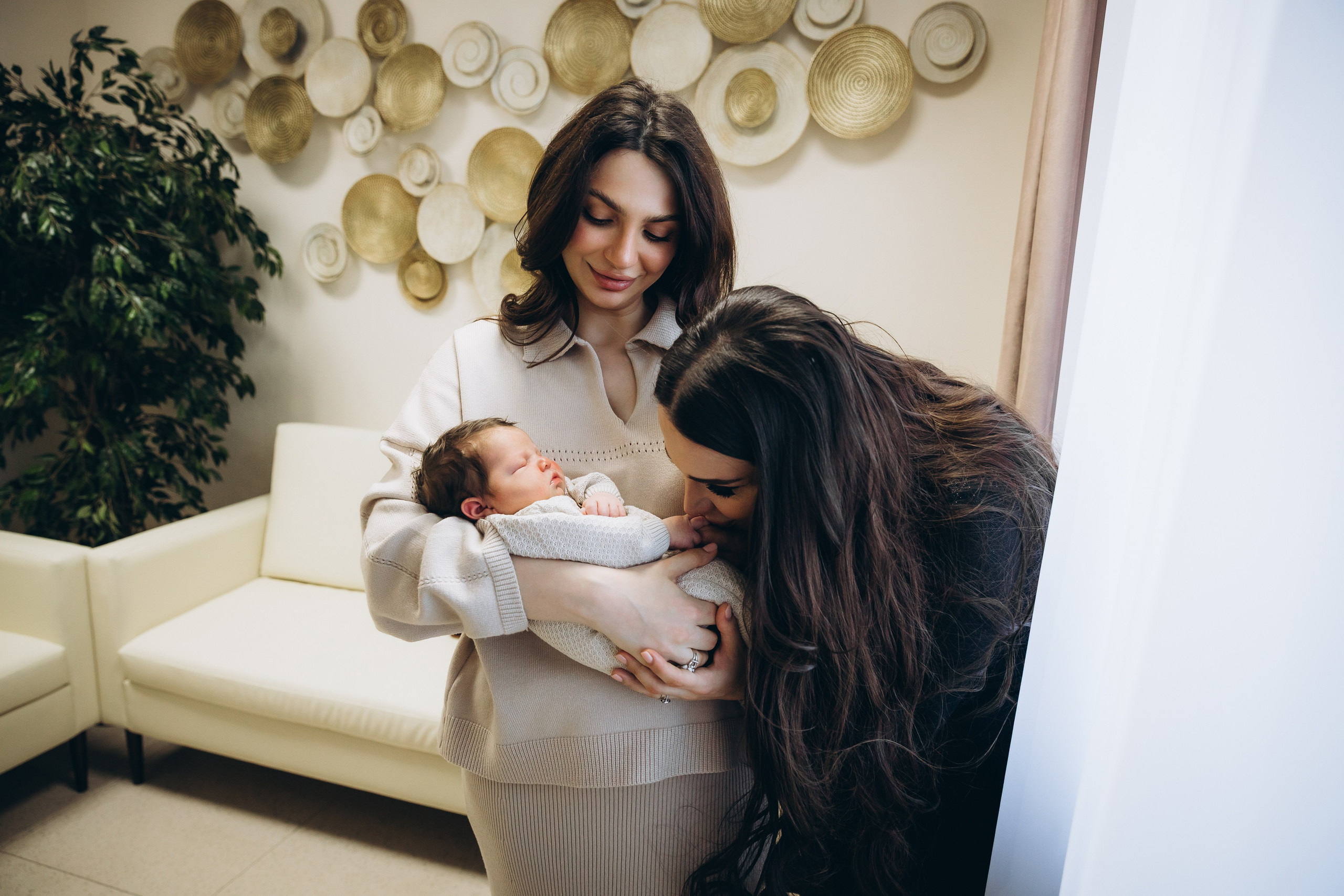 Встреча из роддома Ирочки. Фотограф в Краснодаре Алла Потоцкая