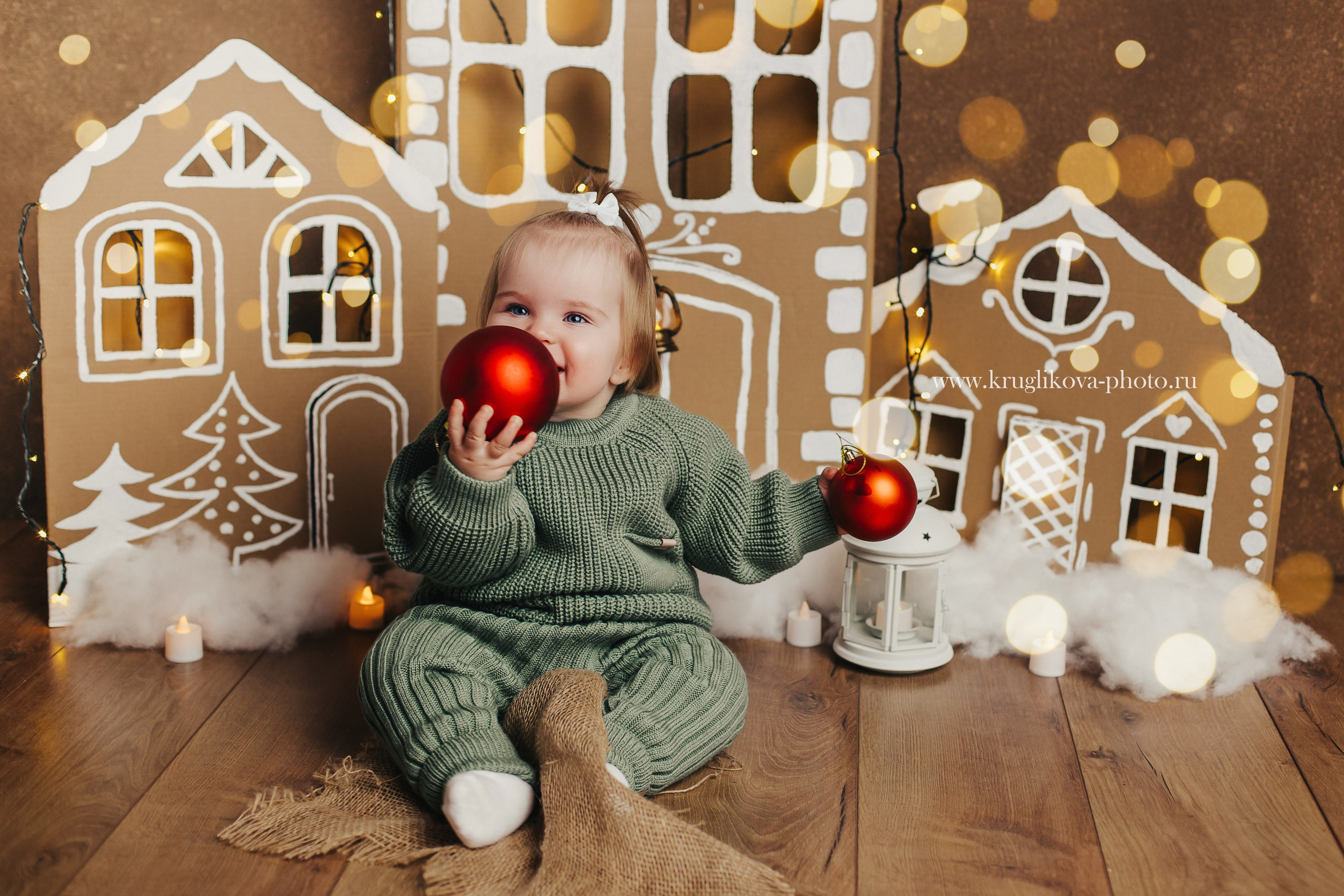 Машенька. Годик. Фотограф новорожденных и детский в Сергиевом Посаде Кругликова Юлия