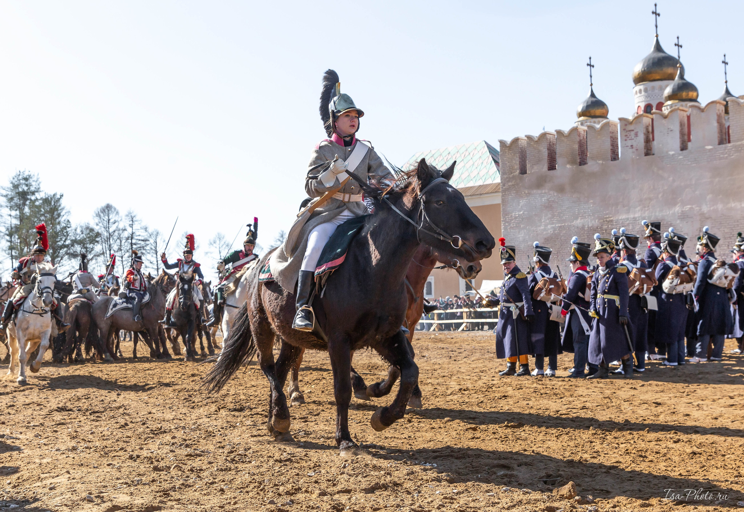 Реконструкция сражения 1812 года. Репортажный фотограф в Москве