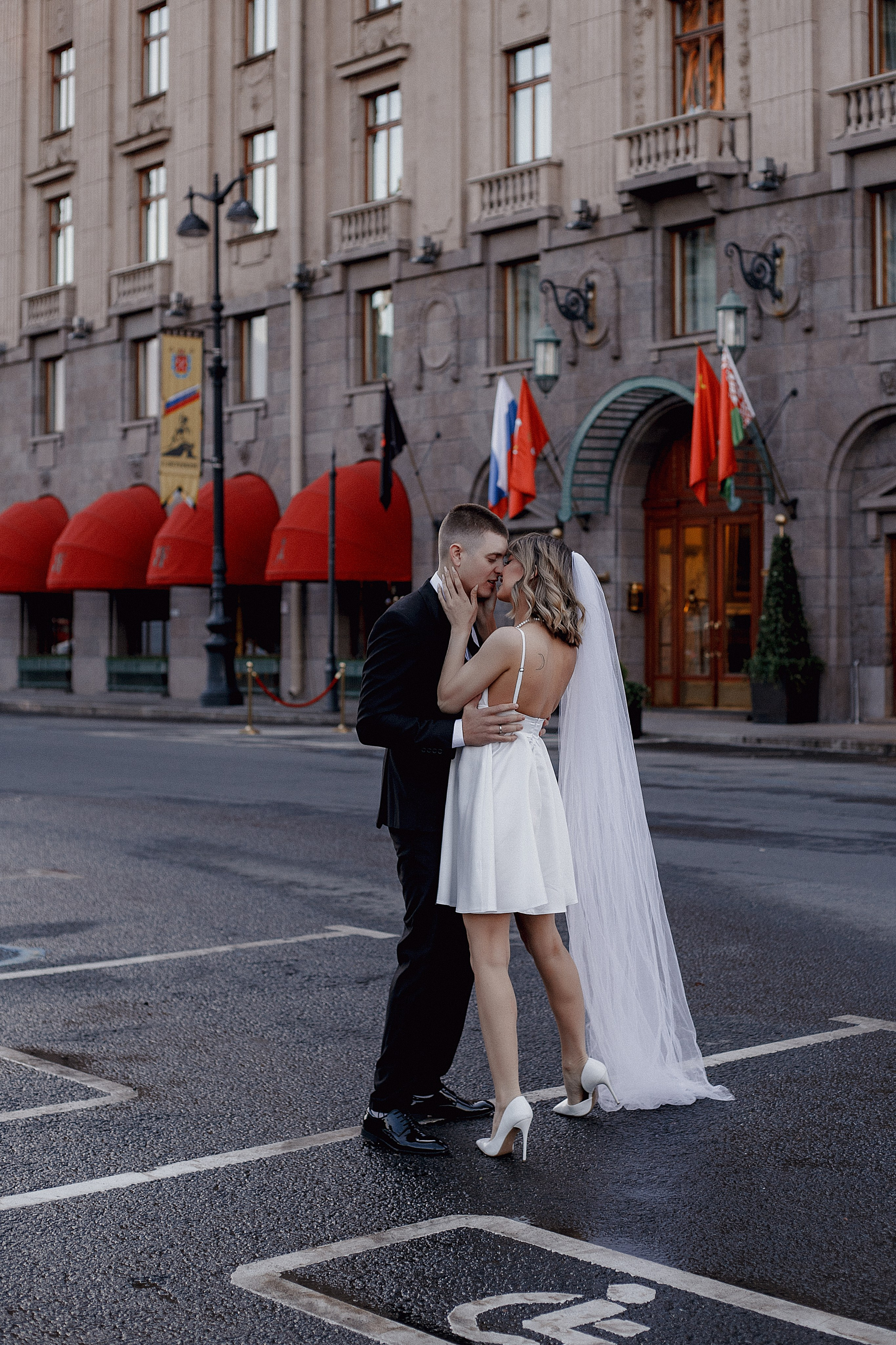 Свадебная в белые ночи. Свадебный фотограф Санкт-Петербург  Москва