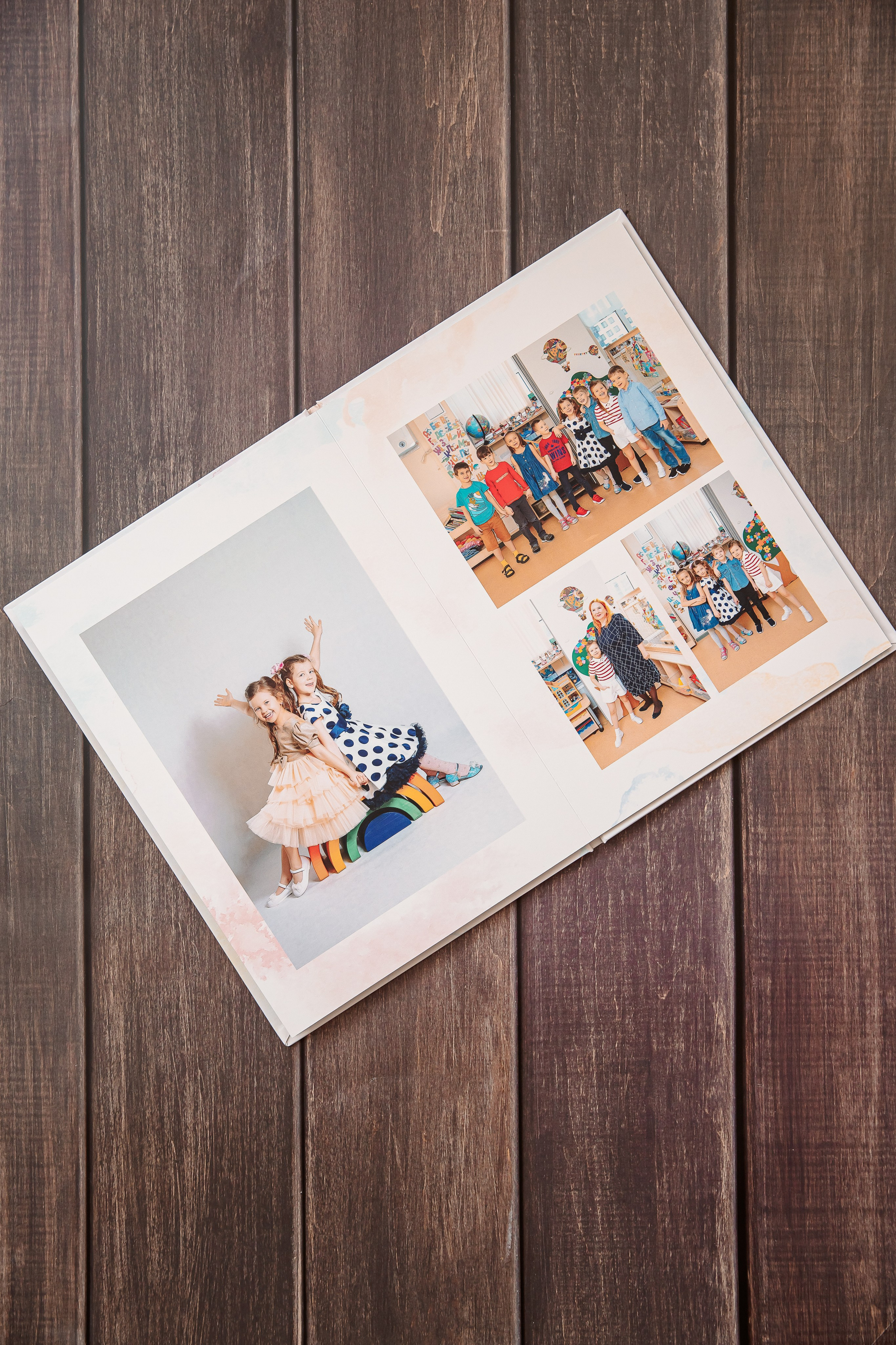 Альбомы дет. сад (макет Акварель). Семейный и детский фотограф в Москве Тихонова Ксения