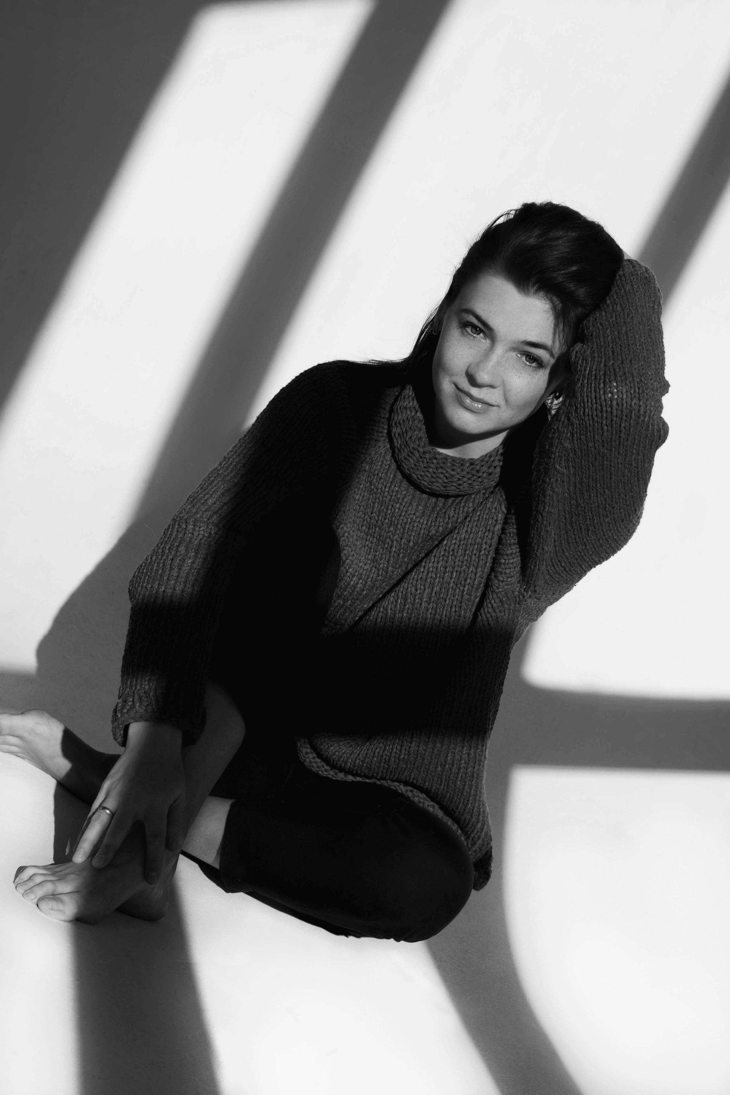 Женский портрет_ЧБ. Портретный фотограф Ярославль I Натали Чуб