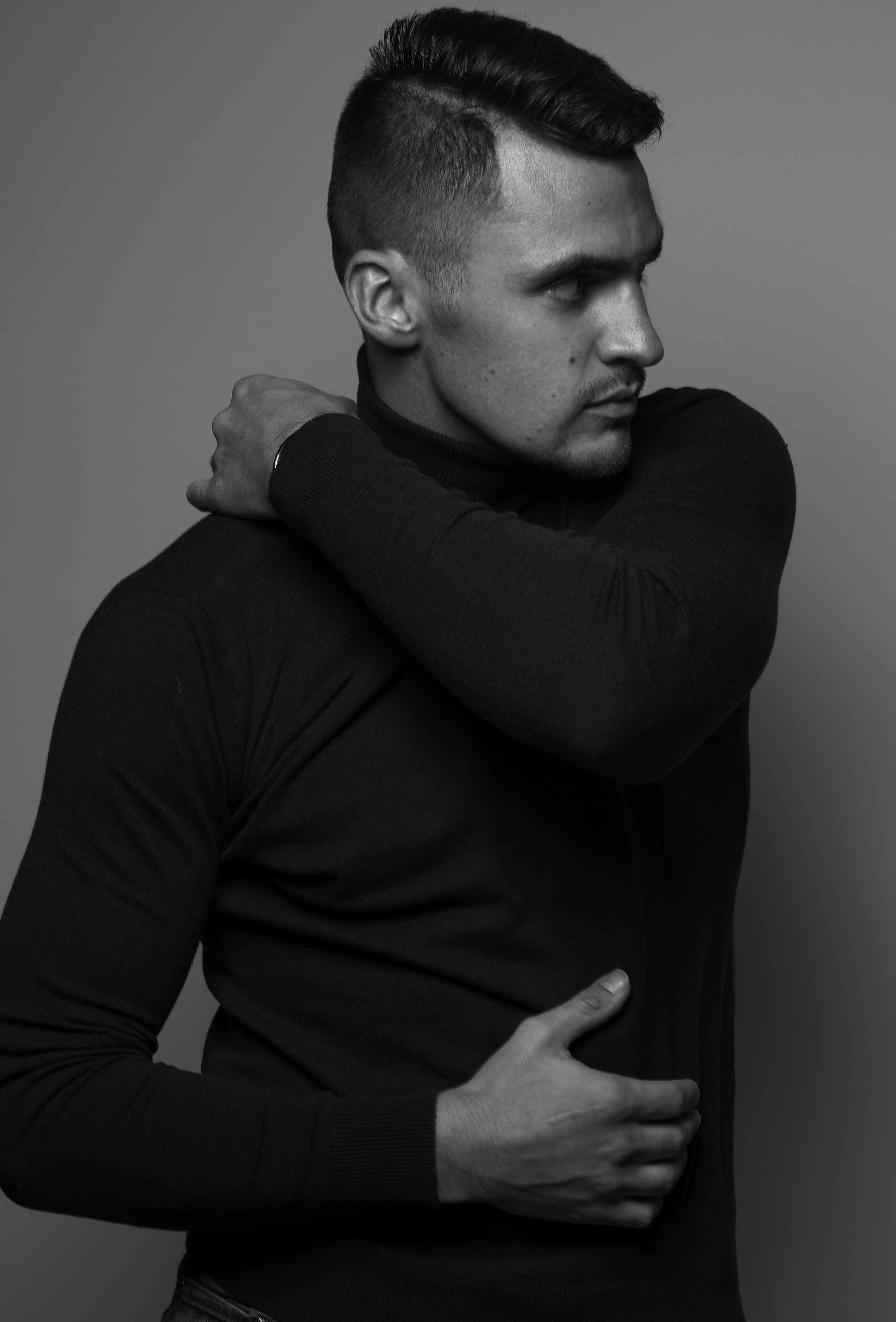 Мужской портрет_ЧБ. Портретный фотограф Ярославль I Натали Чуб