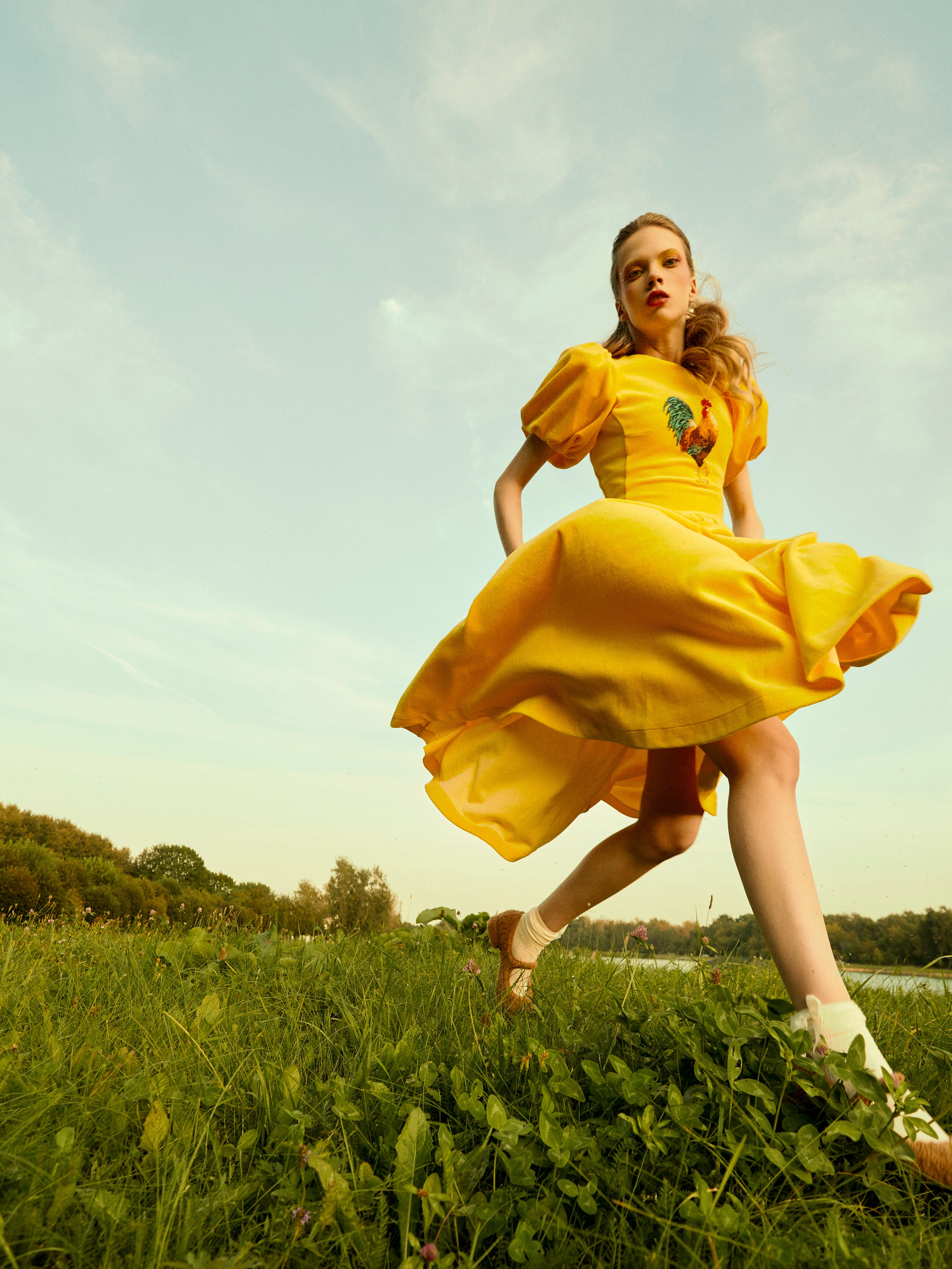 Campaign «Petya dress» x glorytonurgle. Портретный фотограф в Москве