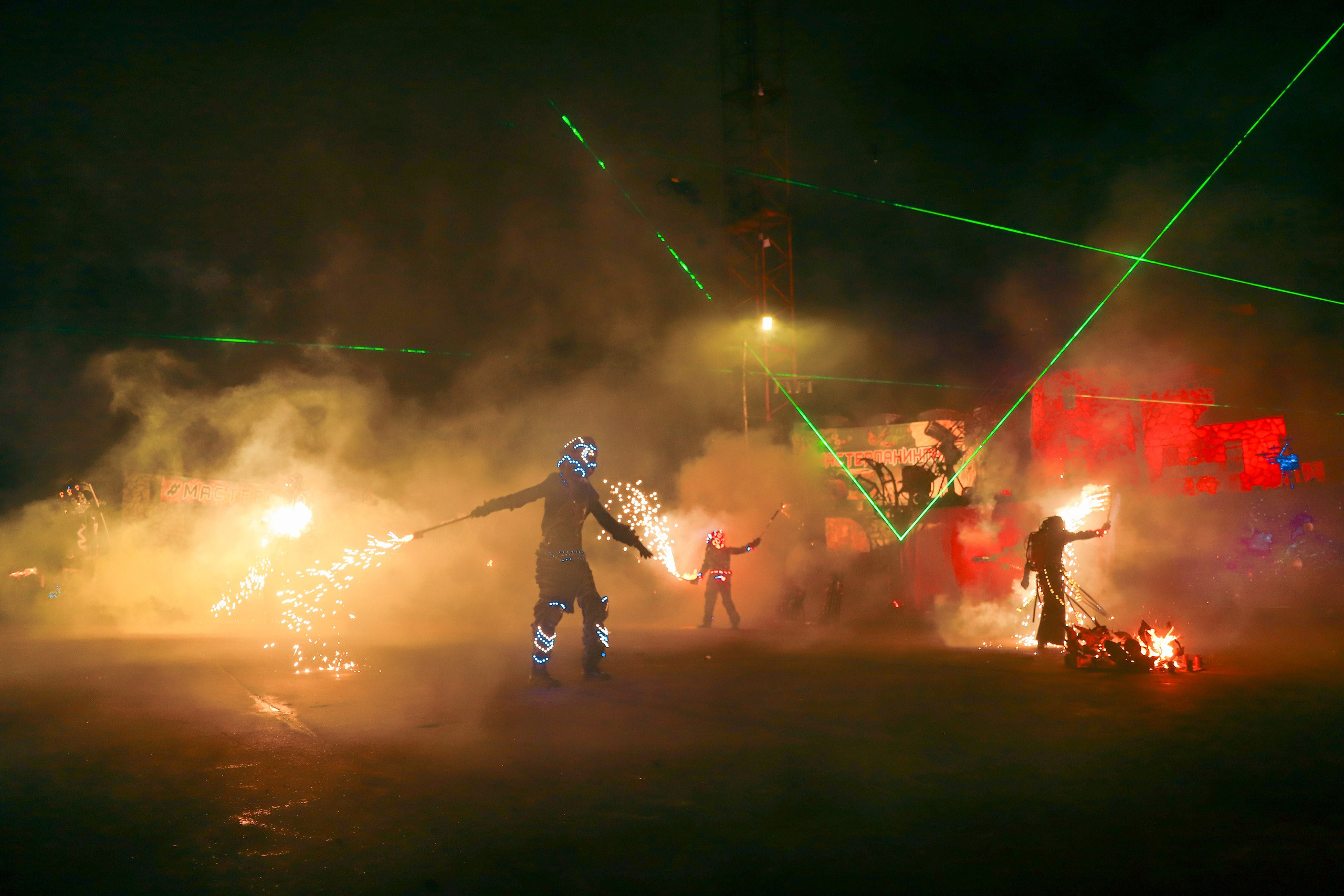 Вселенский фестиваль огня мастера Панина 2024, Москва