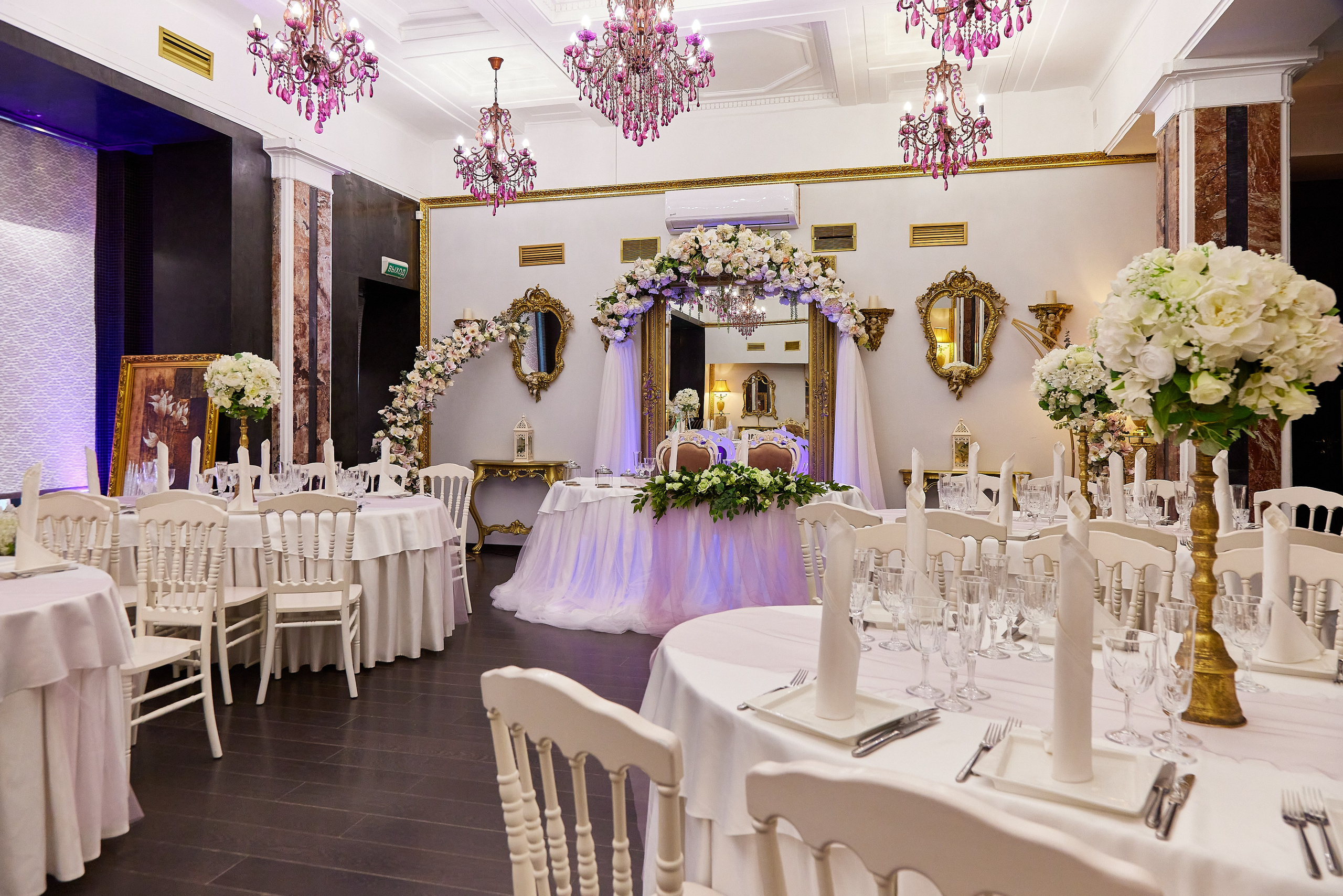 Банкетный зал Le Glamour на Вознесенском пр. Фотограф Анастасия Леонтьева Санкт-Петербург