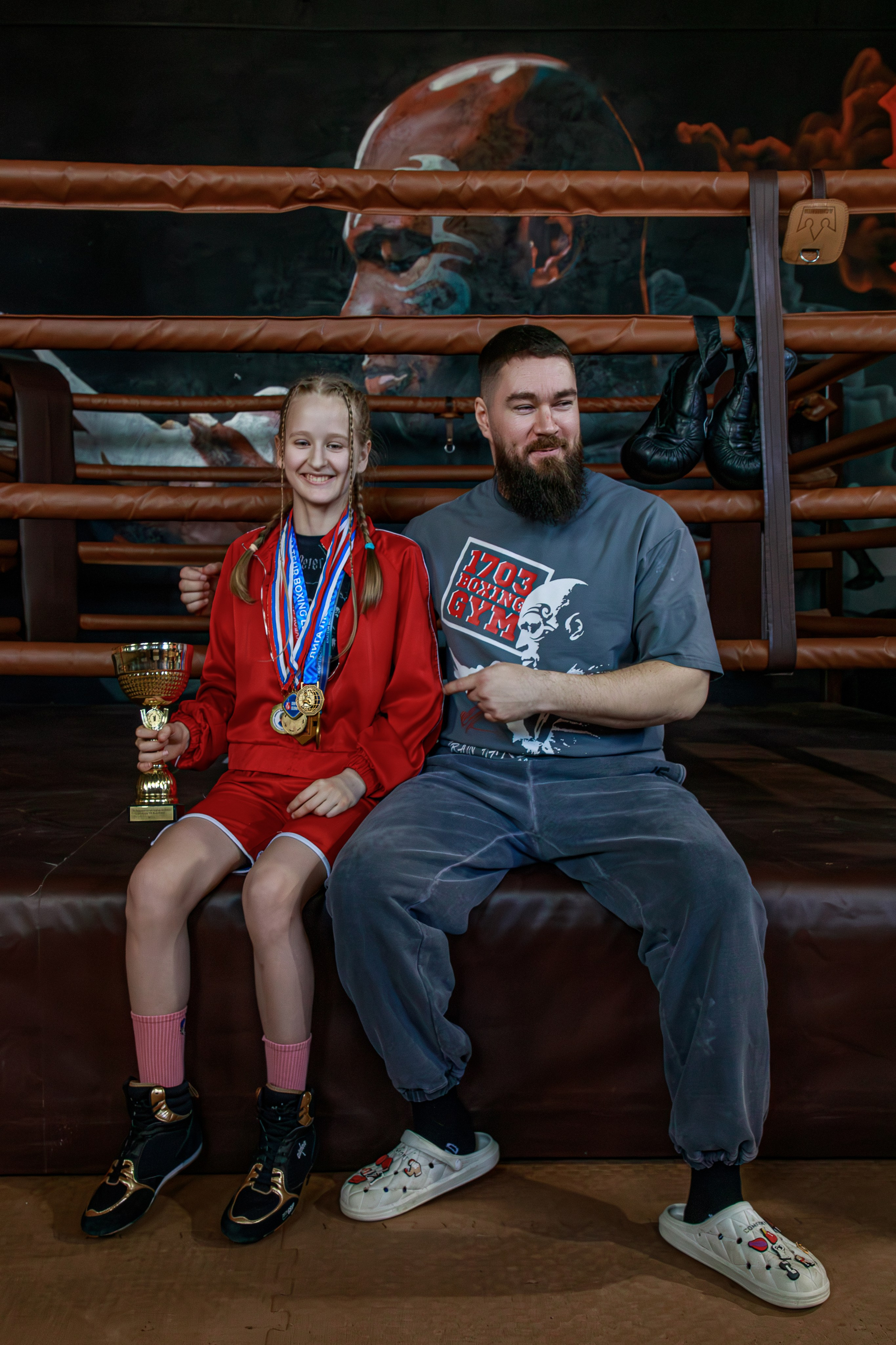 1703 Boxing GYM. Фотограф в Санкт-Петербурге Таня Михайлова