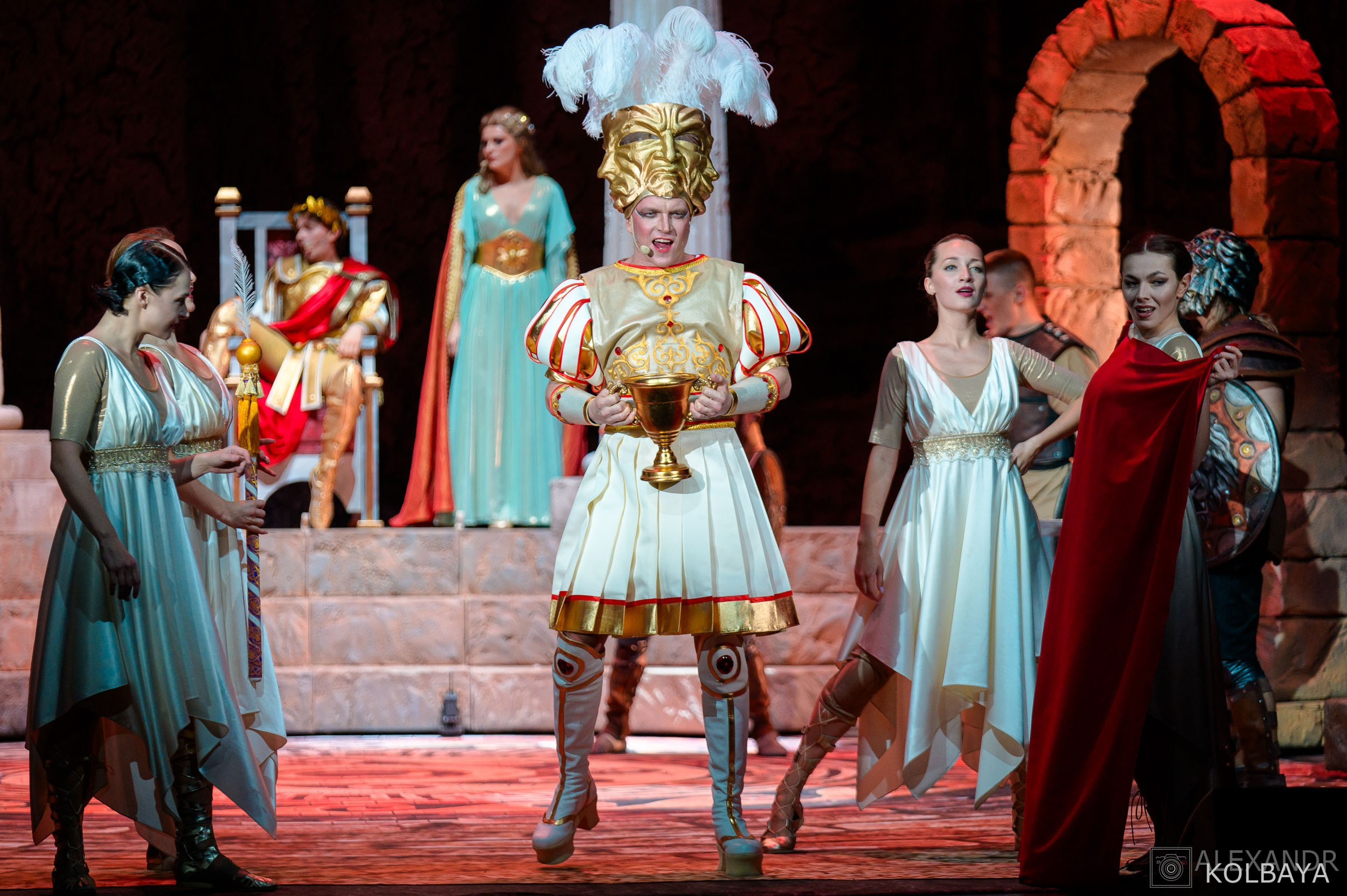 Фоторепортаж со спектакля Гладиатор в Театре Терезы Дуровой. Концертный и театральный репортажный фотограф в Москве Александр Колбая