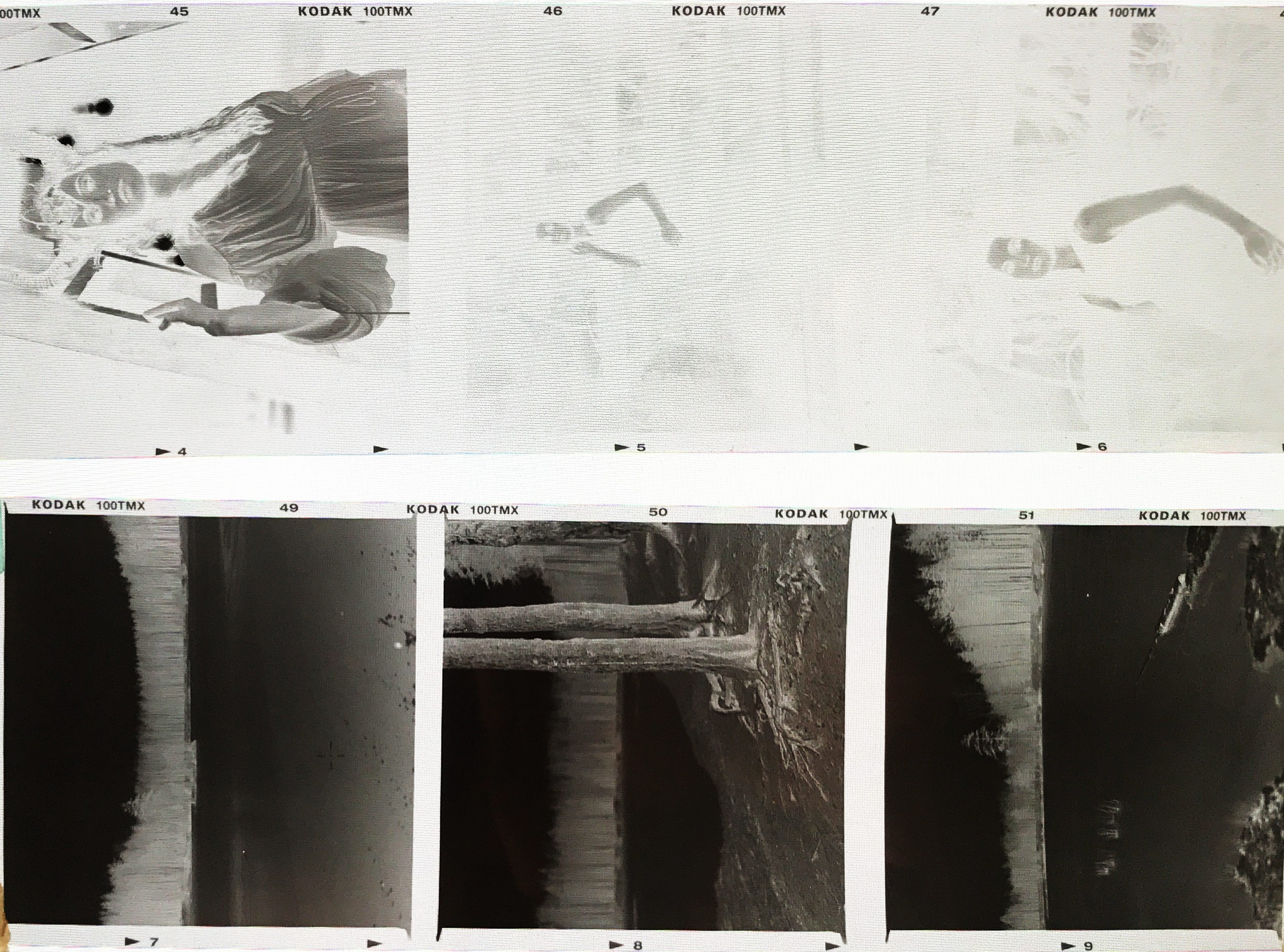 Ошибка в пару стопов на плёнке. Фотограф Константин Шамин