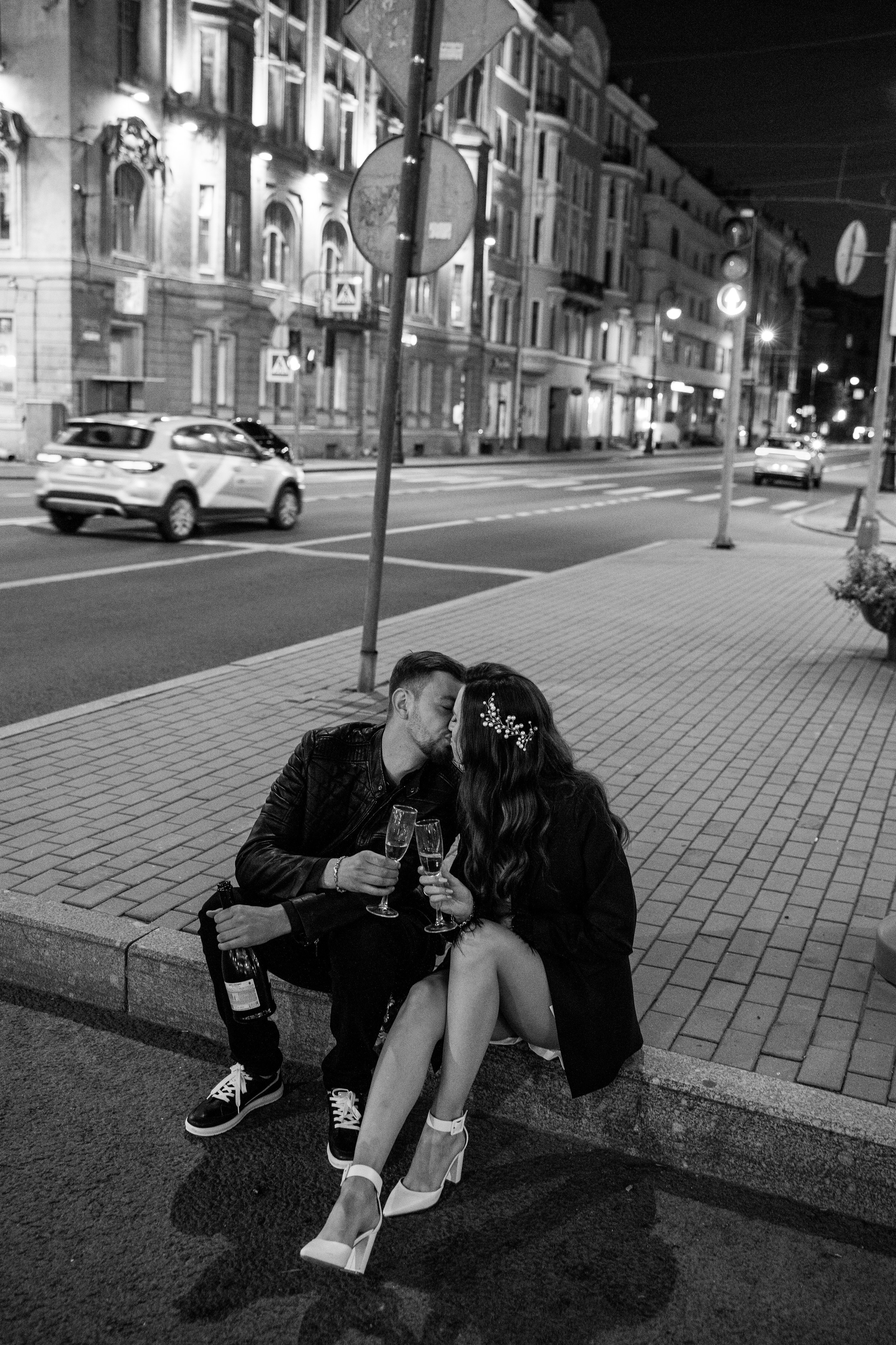 Love story «Night Petersburg». Свадебные фотограф и видеограф Наталья и Анатолий Новиковы СПб