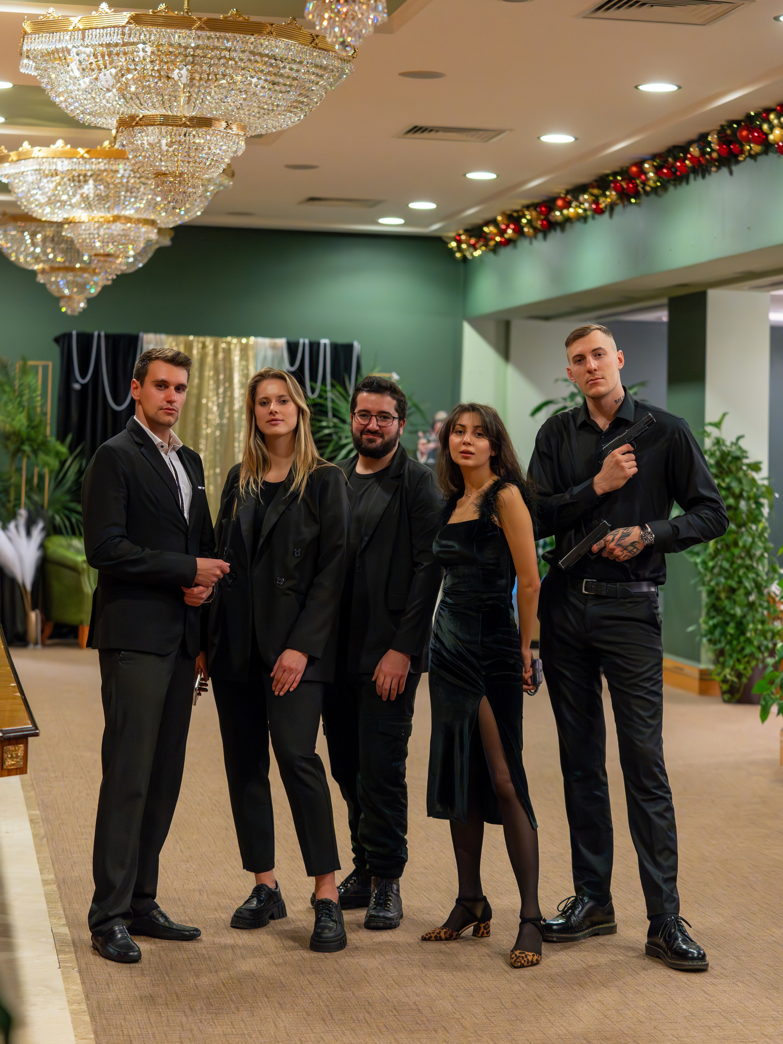 Новый год в стиле Great Gatsby. Репортажный фотограф в Красной Поляне и Сочи Павлюченко Екатерина