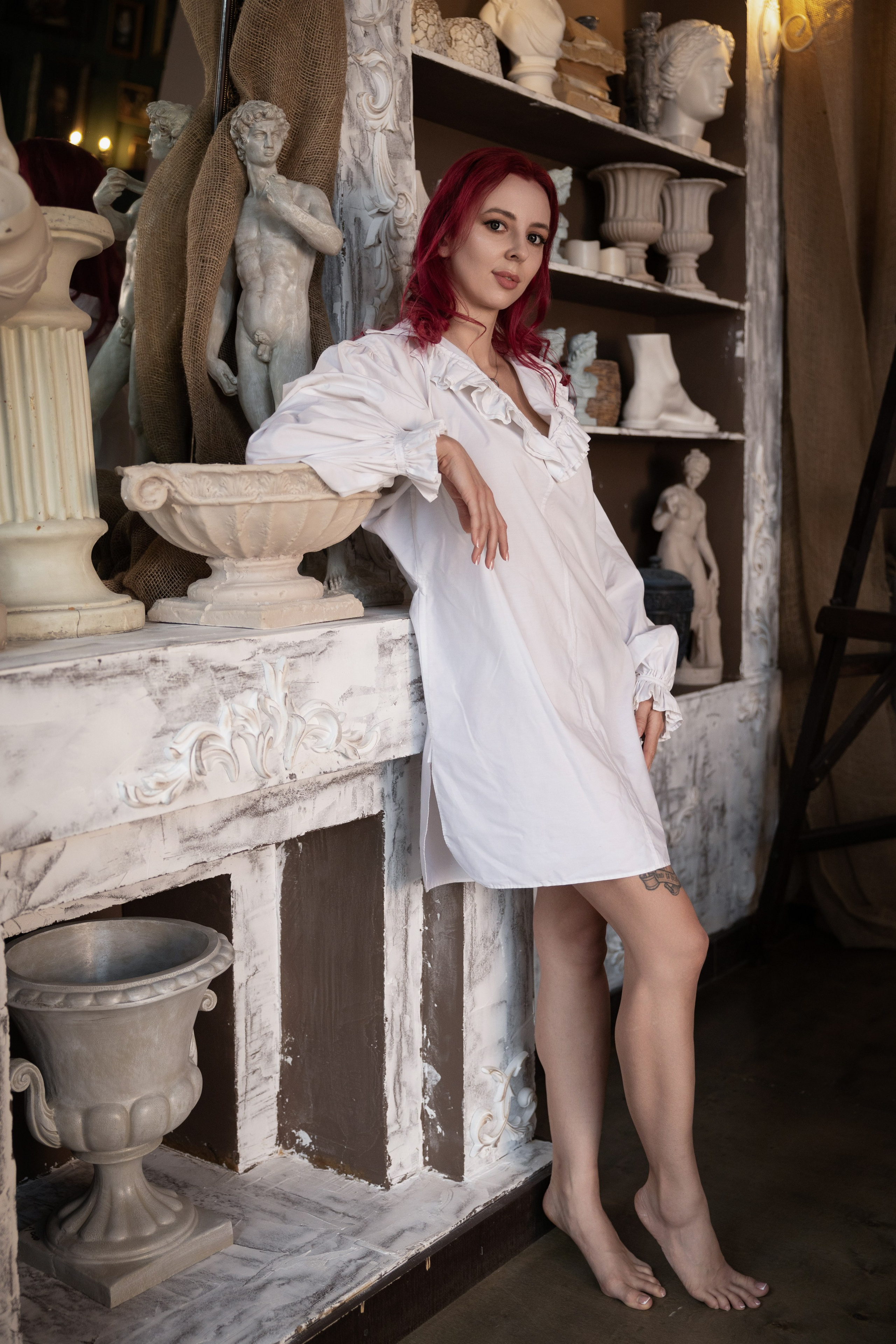 Женская портретная съемка в фотостудии. Фотограф Лабутина Александра. Портретный и репортажный фотограф из Нижнего Новгорода Александра Лабутина