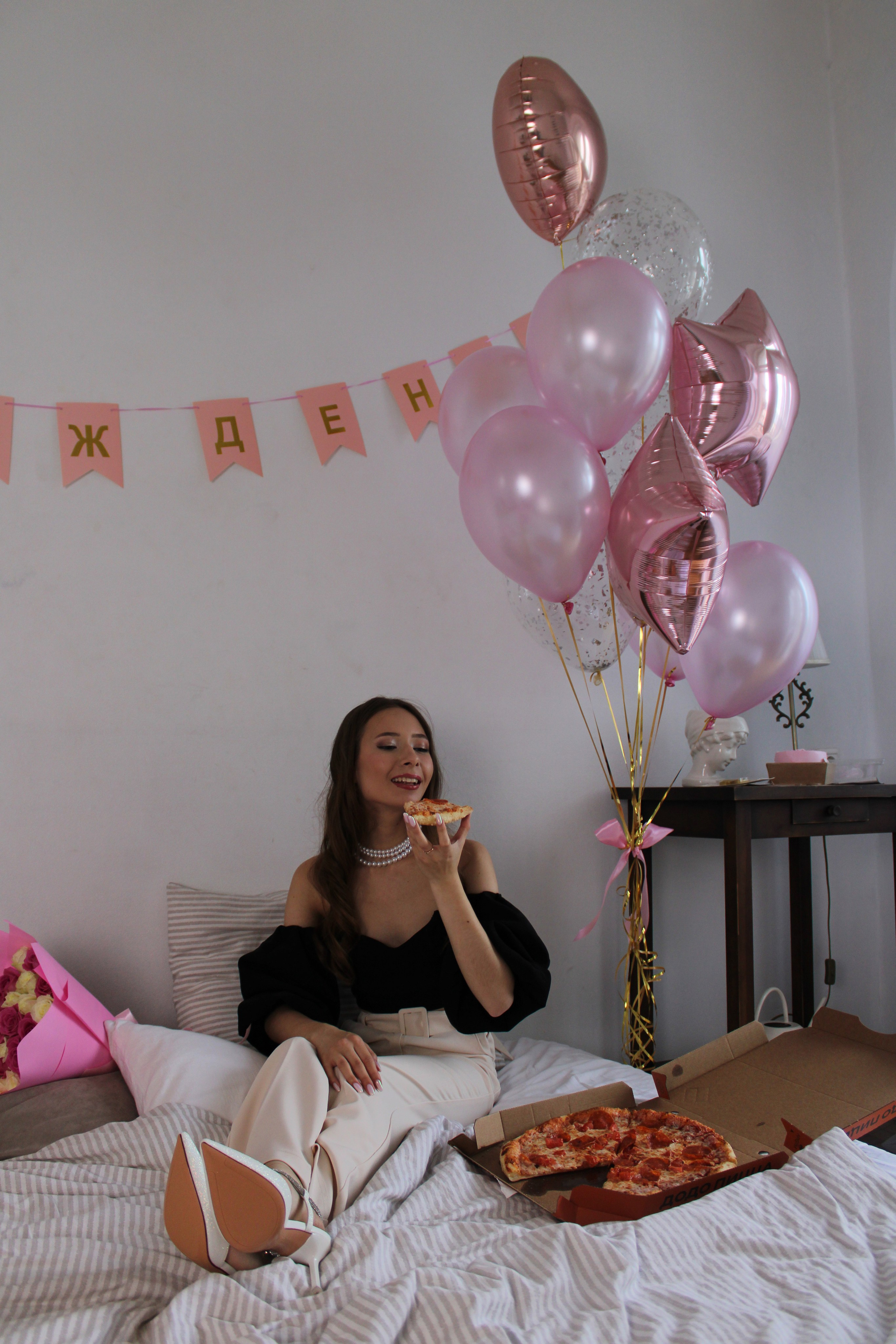 День рождения (студия). Женский портретный фотограф в Москве Анастасия Карпова