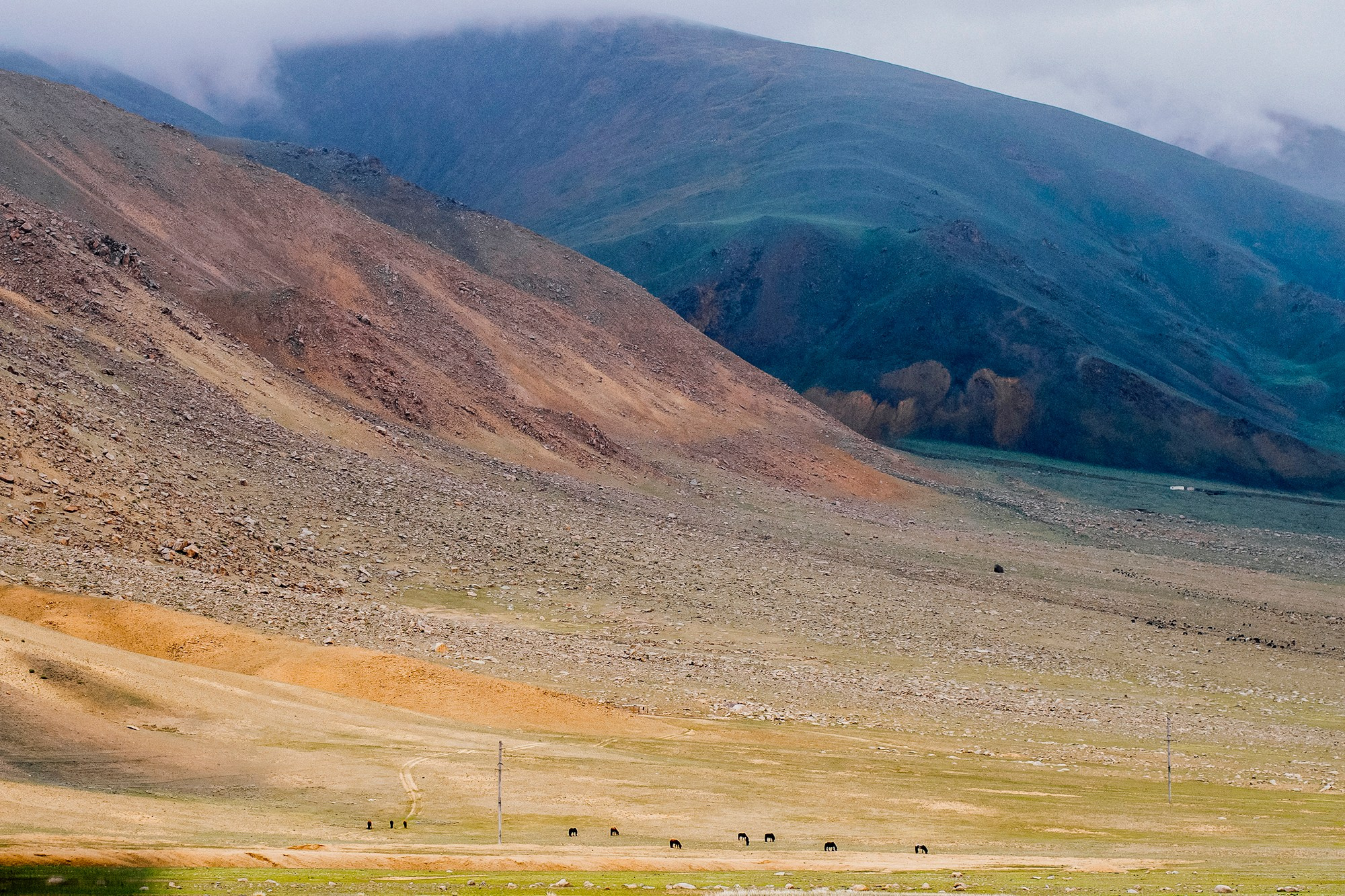 Mongolia landscape. Iraogo