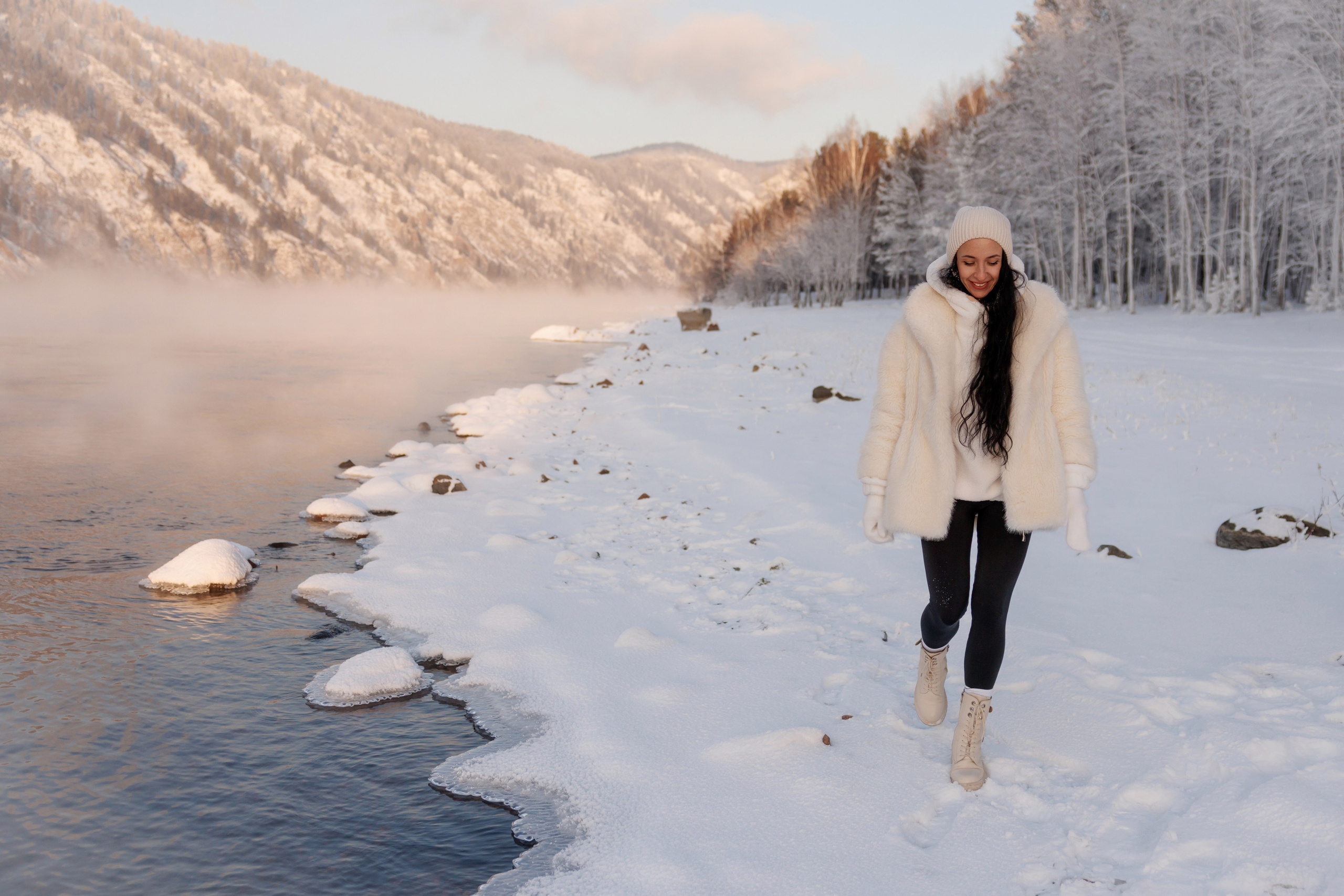Татьяна Зимняя Сказка в Дивногорске. Фотограф в Красноярске Евдокимова Анастасия