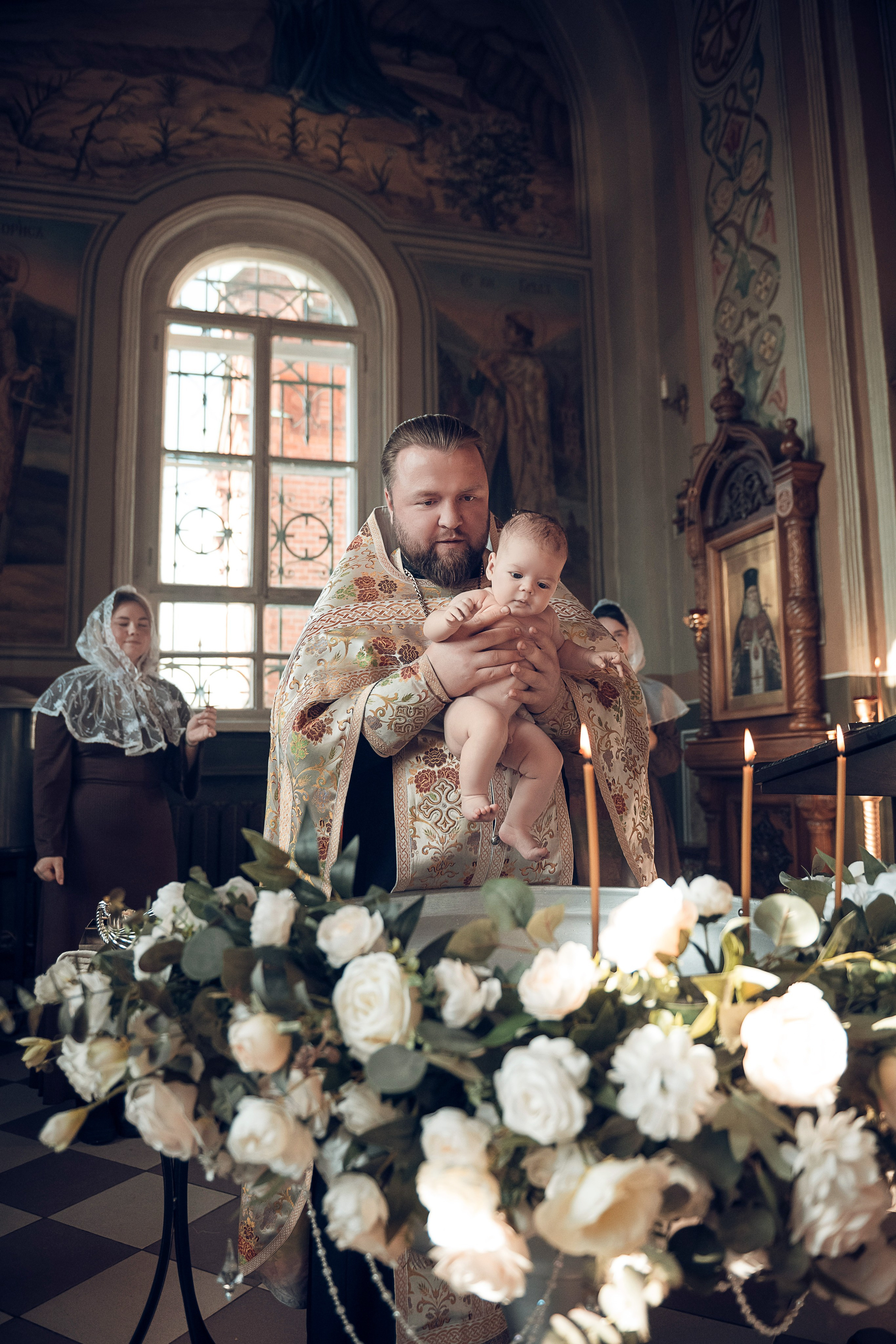 Крещение Святослава.Рахманово. Свадебный, семейный и детский фотограф в Москве и области