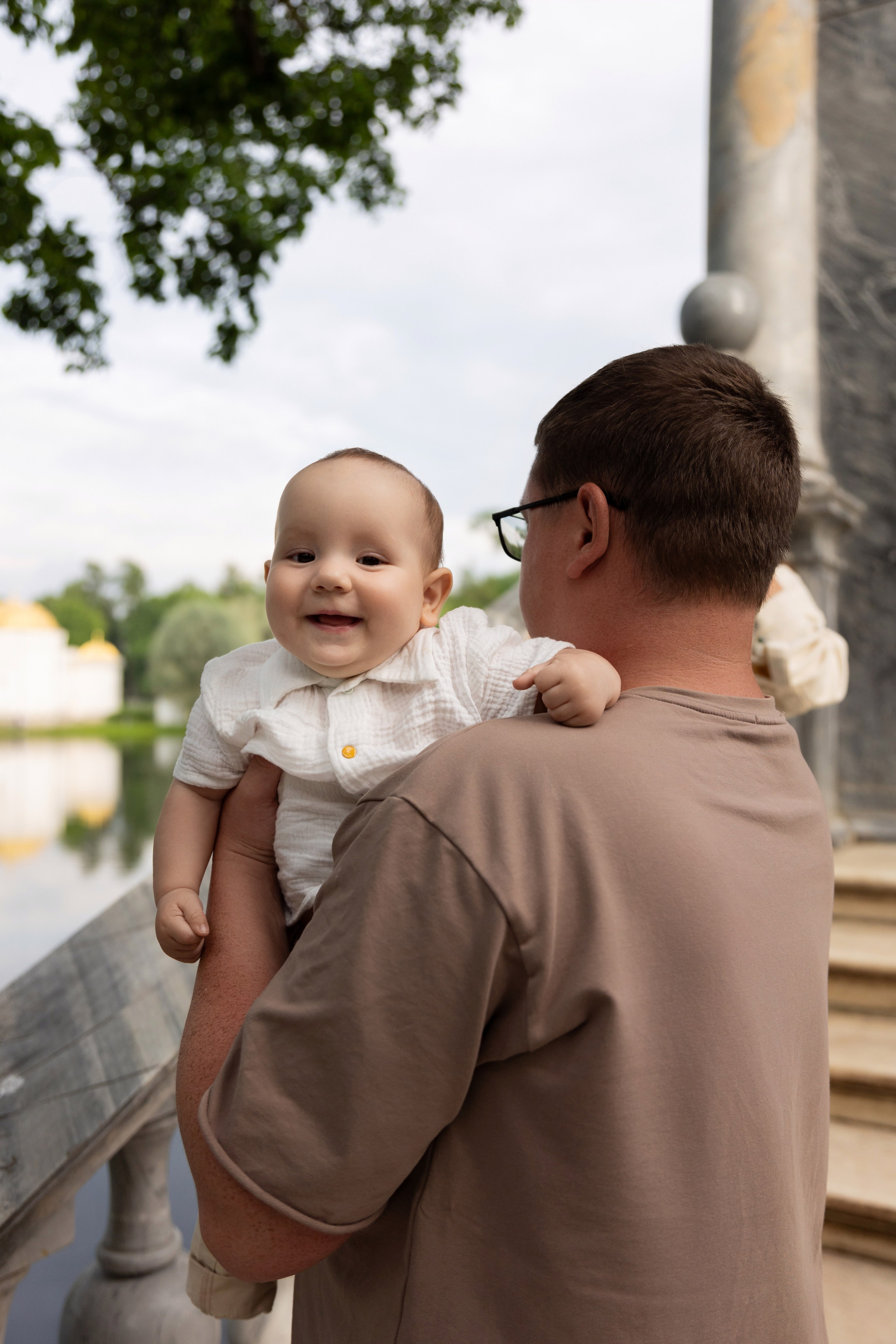 Семейная фотопрогулка в Пушкине. Семейный и свадебный фотограф в Санкт-Петербурге Татьяна Швыкова