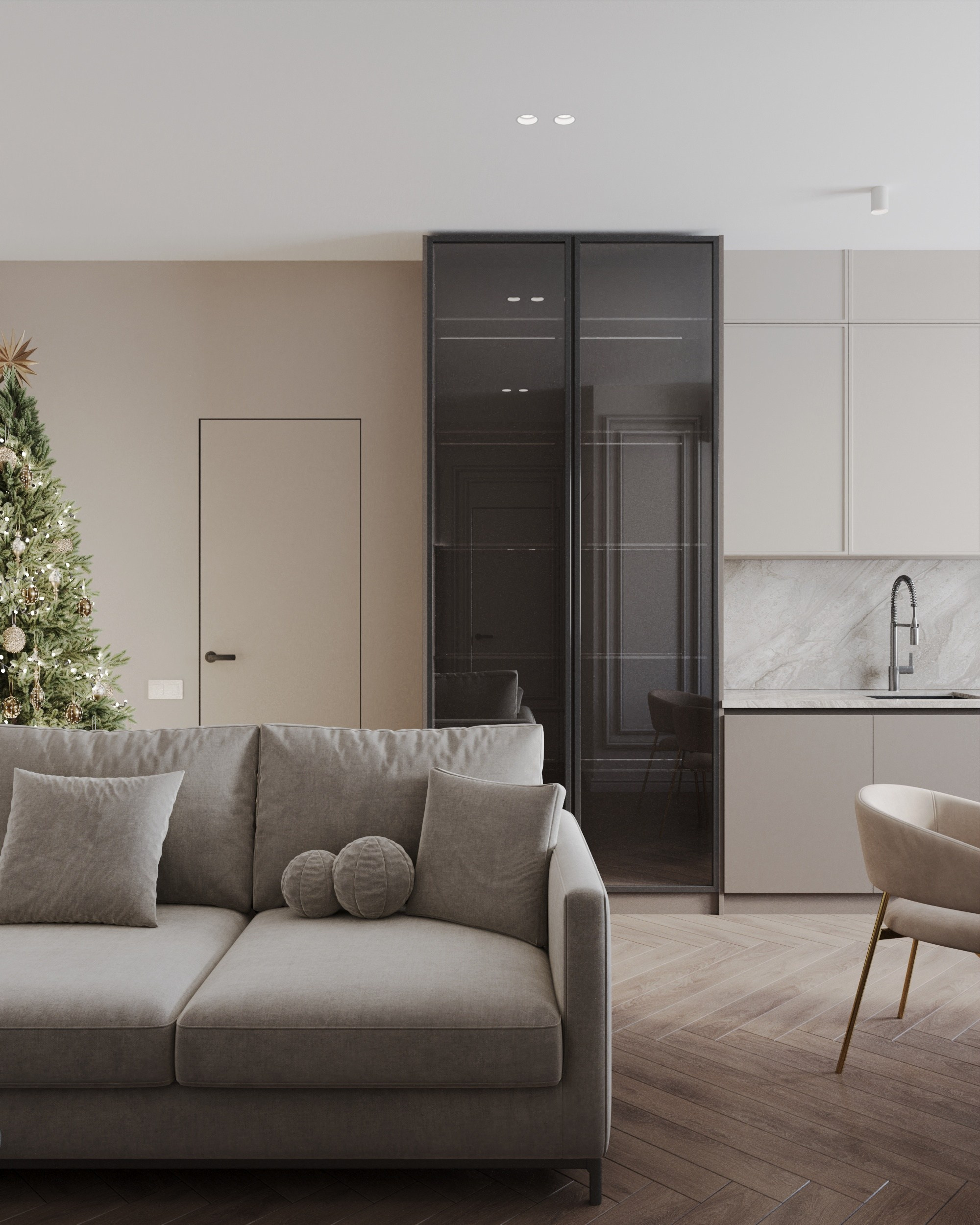 Дизайн-проект ЖК Любимово 7. Дизайн интерьеров, 3D визуализации