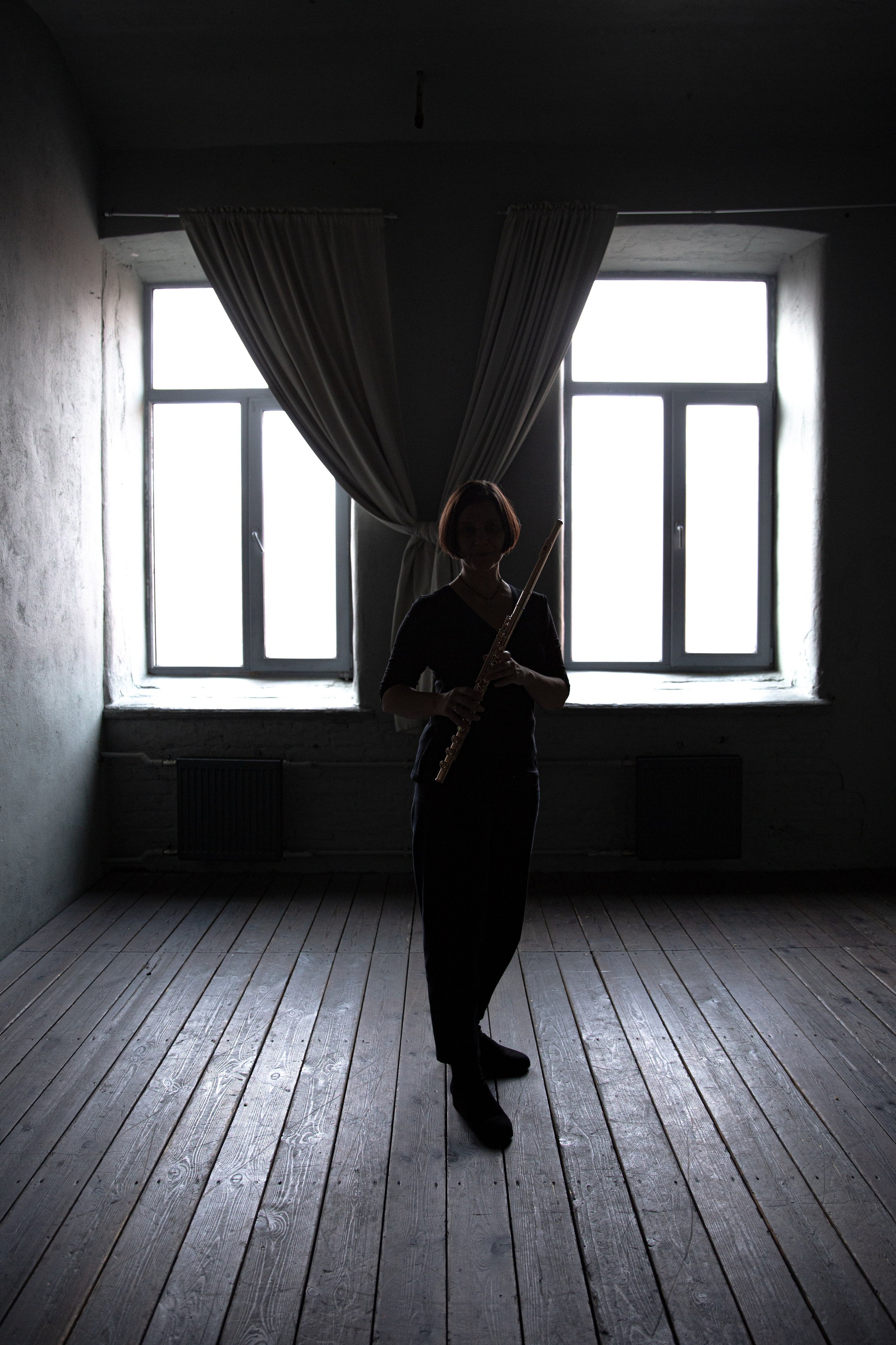 Fedotova Maria. Anastasia Shapoval violoniste et photographe. Annecy — Geneve