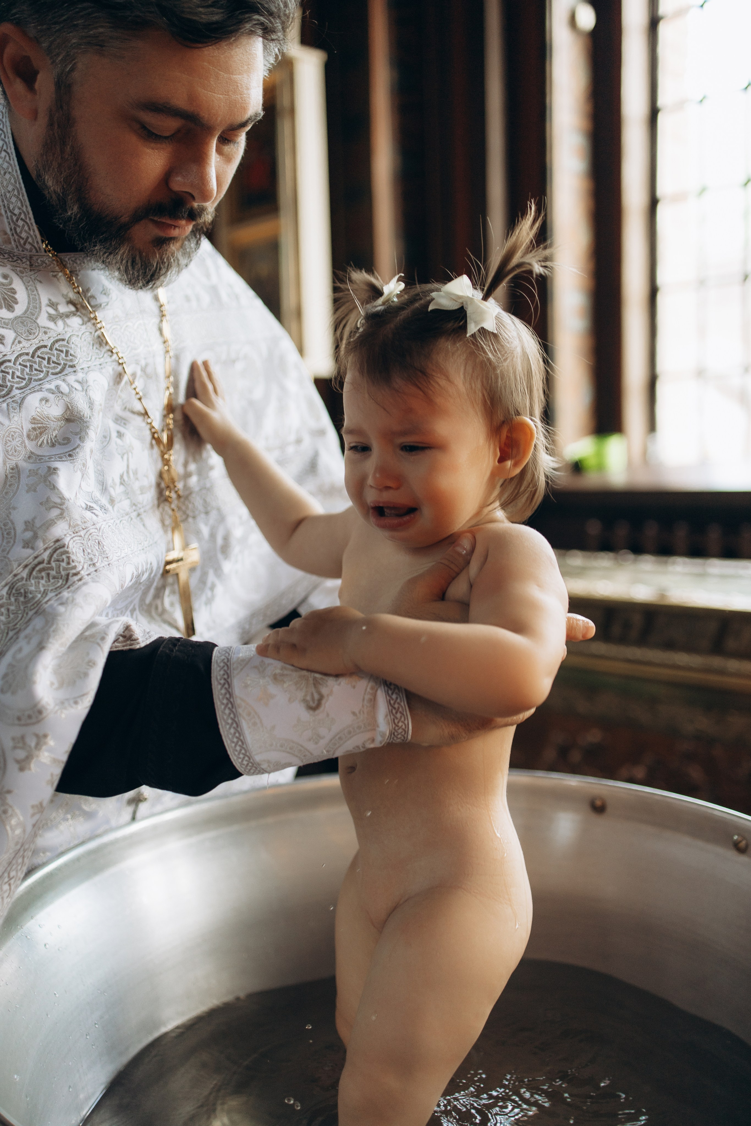 Крещение Стефании. Самый теплый фотограф в Краснодаре Рябоконь Ксения