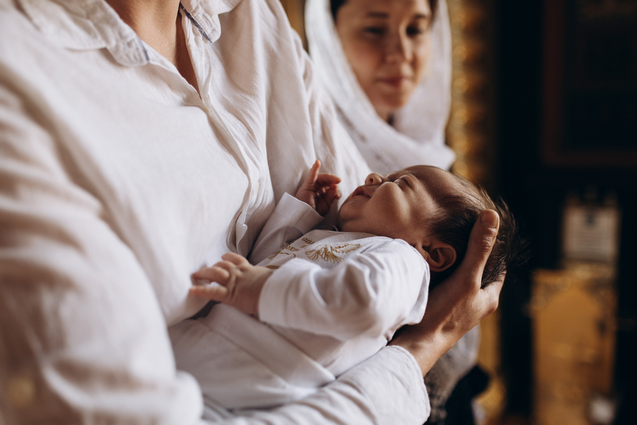 Крещение Лёвы. Самый теплый фотограф в Краснодаре Рябоконь Ксения
