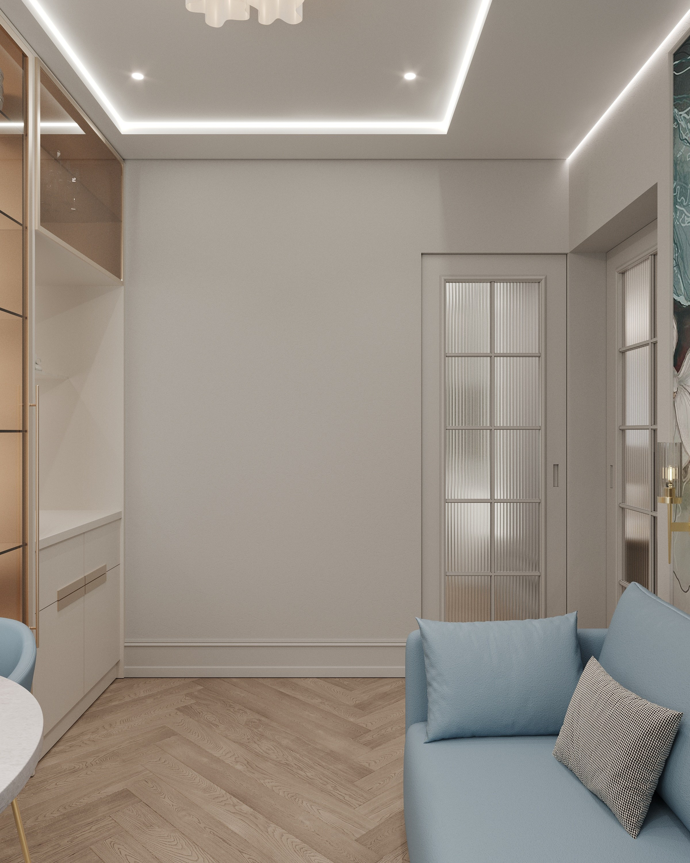 ЖК Полис Приморский/Санкт-Петербург/60 кв м. Ксения Барабаш дизайнер интерьера в Санкт-Петербурге