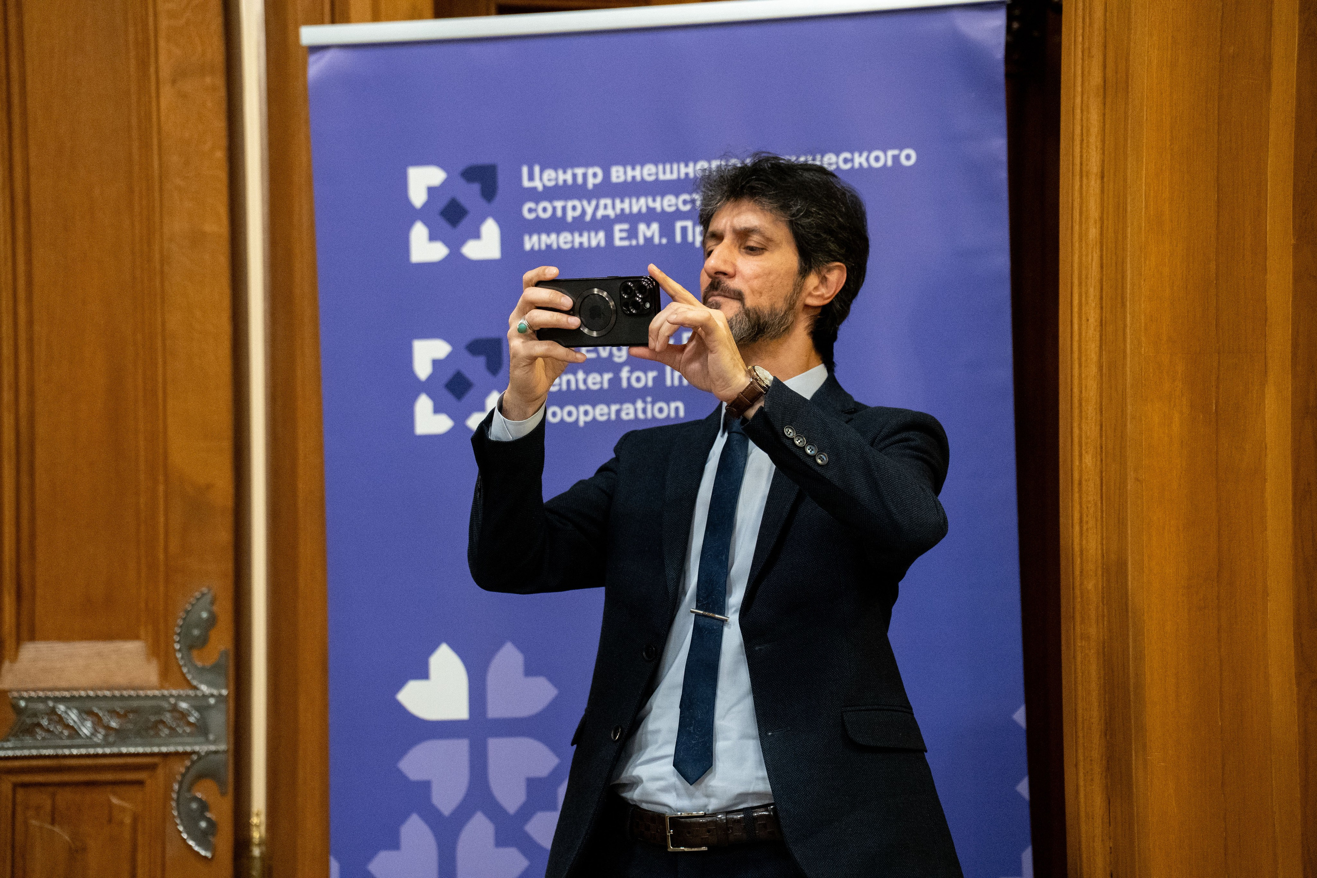 Торжественный прием в честь десятилетия Центра внешнеполитического сотрудничества имени Е. М. Примакова. Главная