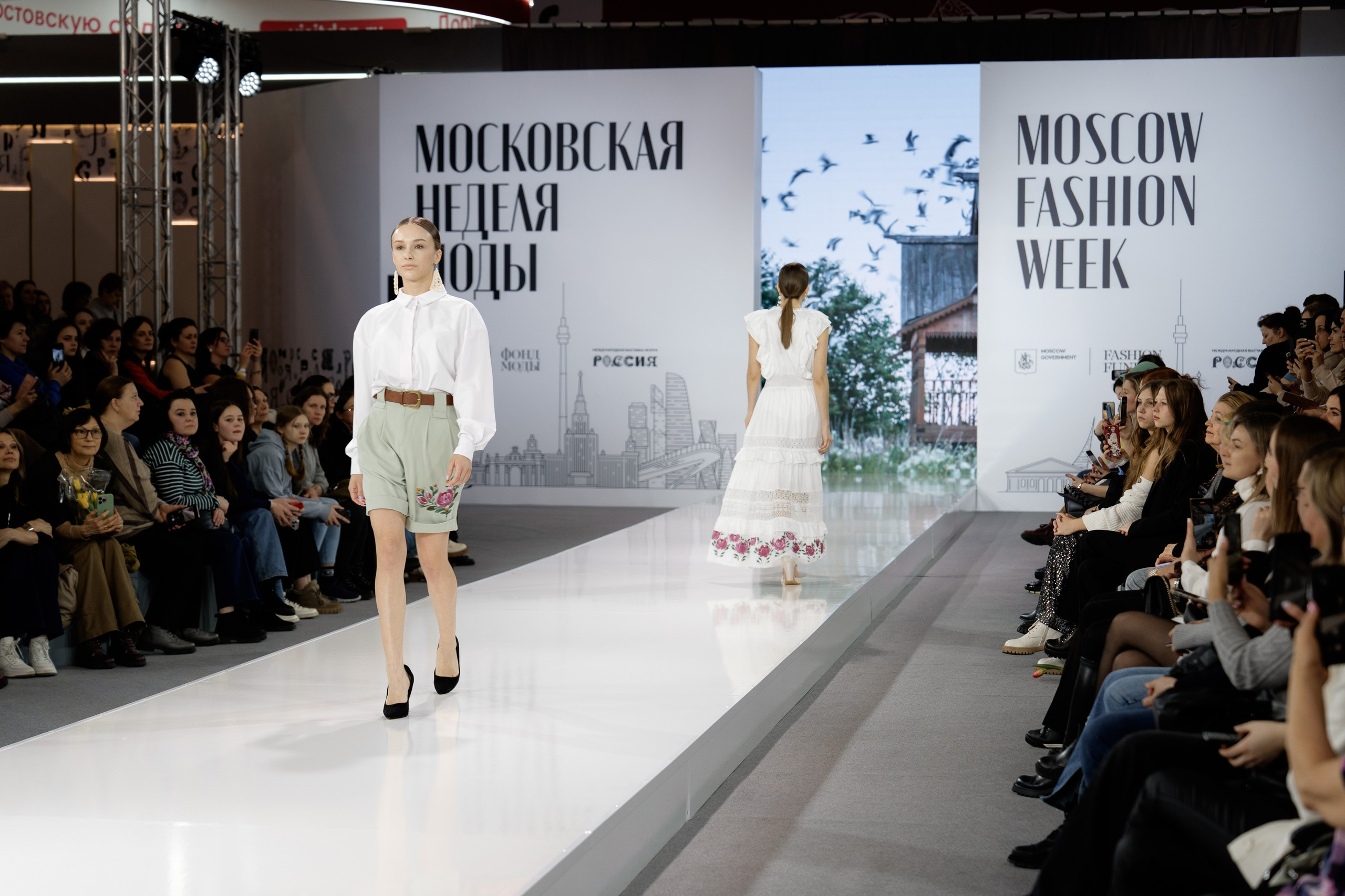 Moscow Fashion Week 2024 весна. Фотограф Николай Прокофьев модельные тесты в Москве