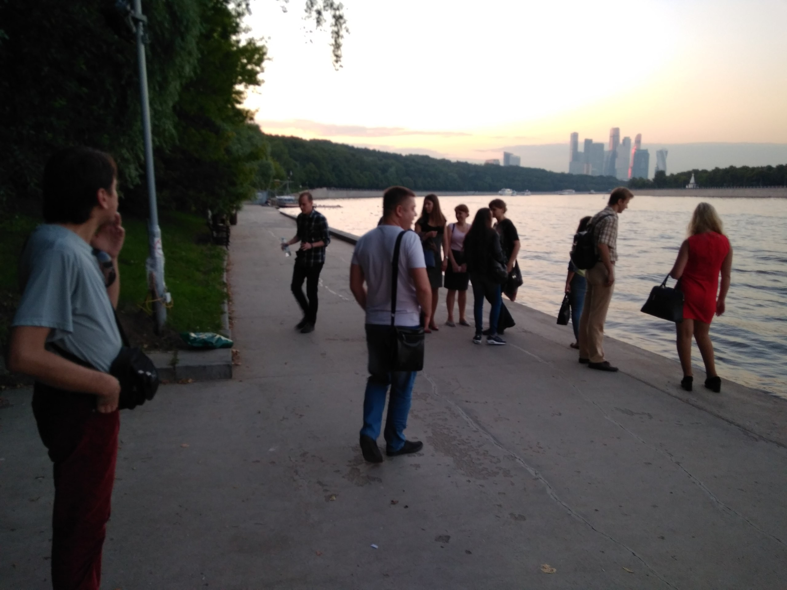 Прогулка на Воробьевых горах | 25.07.2017. Галерея Фантим