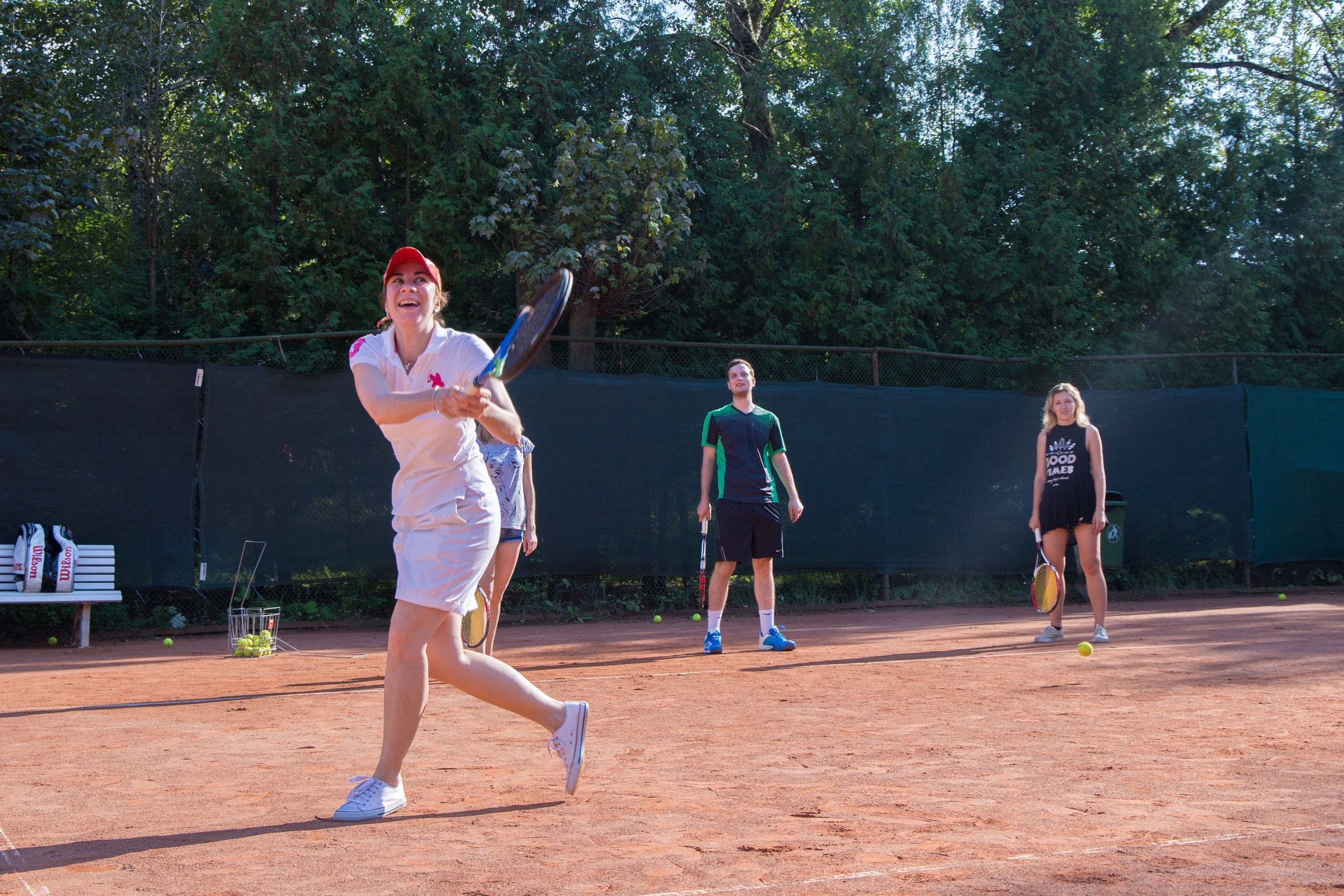 Мастер-класс по теннису | 21.08.2016. Галерея Фантим