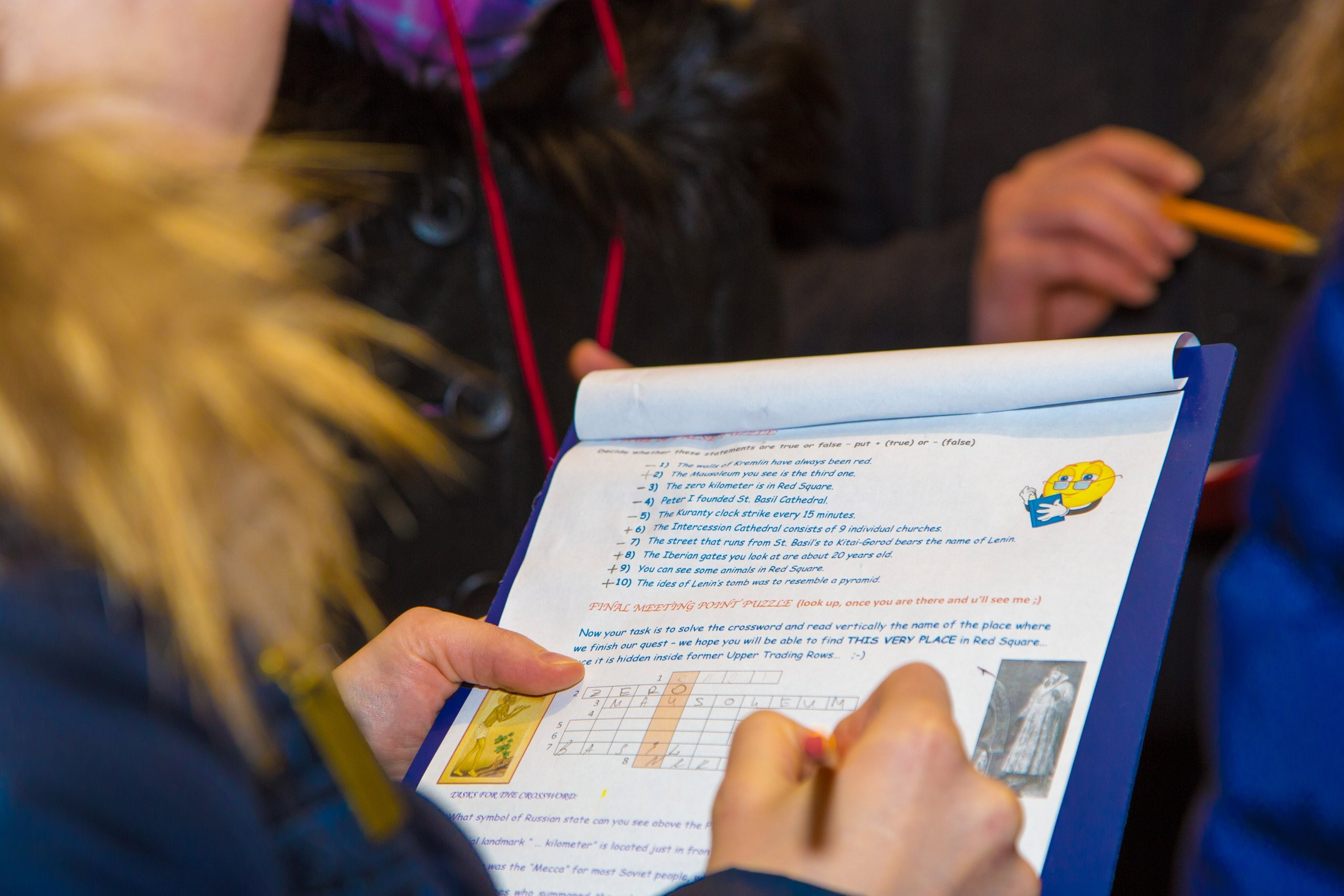 Экскурсия-квест на английском языке | 24.03.2017. Галерея Фантим