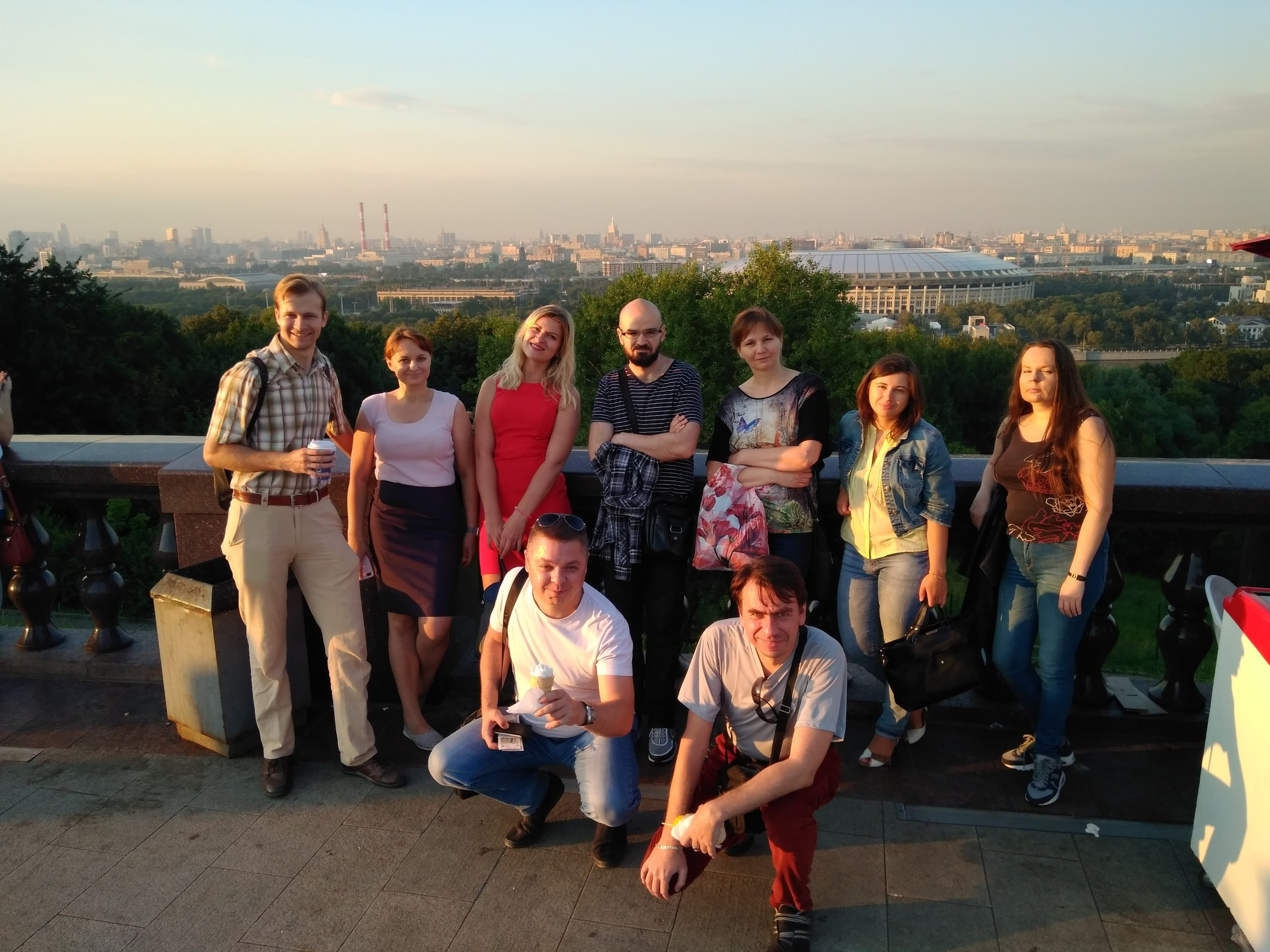 Прогулка на Воробьевых горах | 25.07.2017. Галерея Фантим