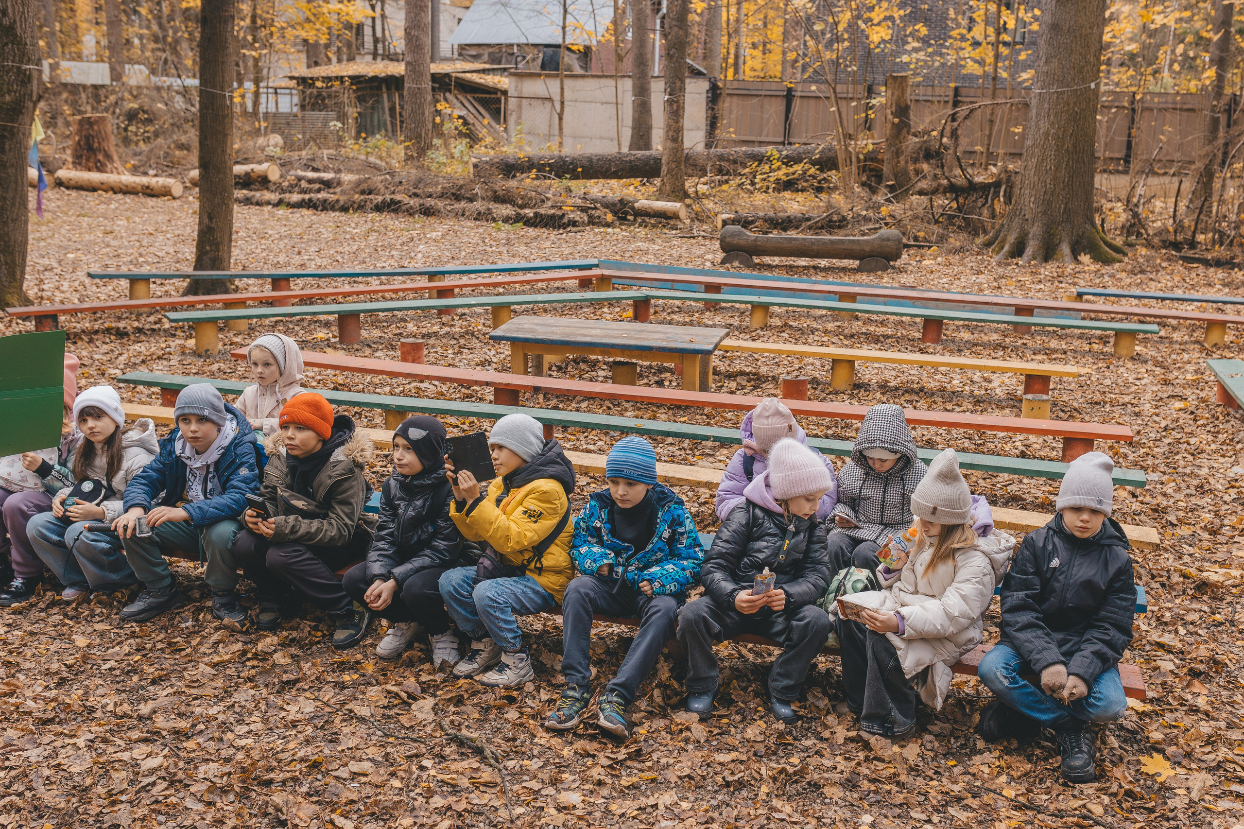 Репортаж школьной экскурсии. Семейный и женский фотограф в Москве Надежда Воробьева