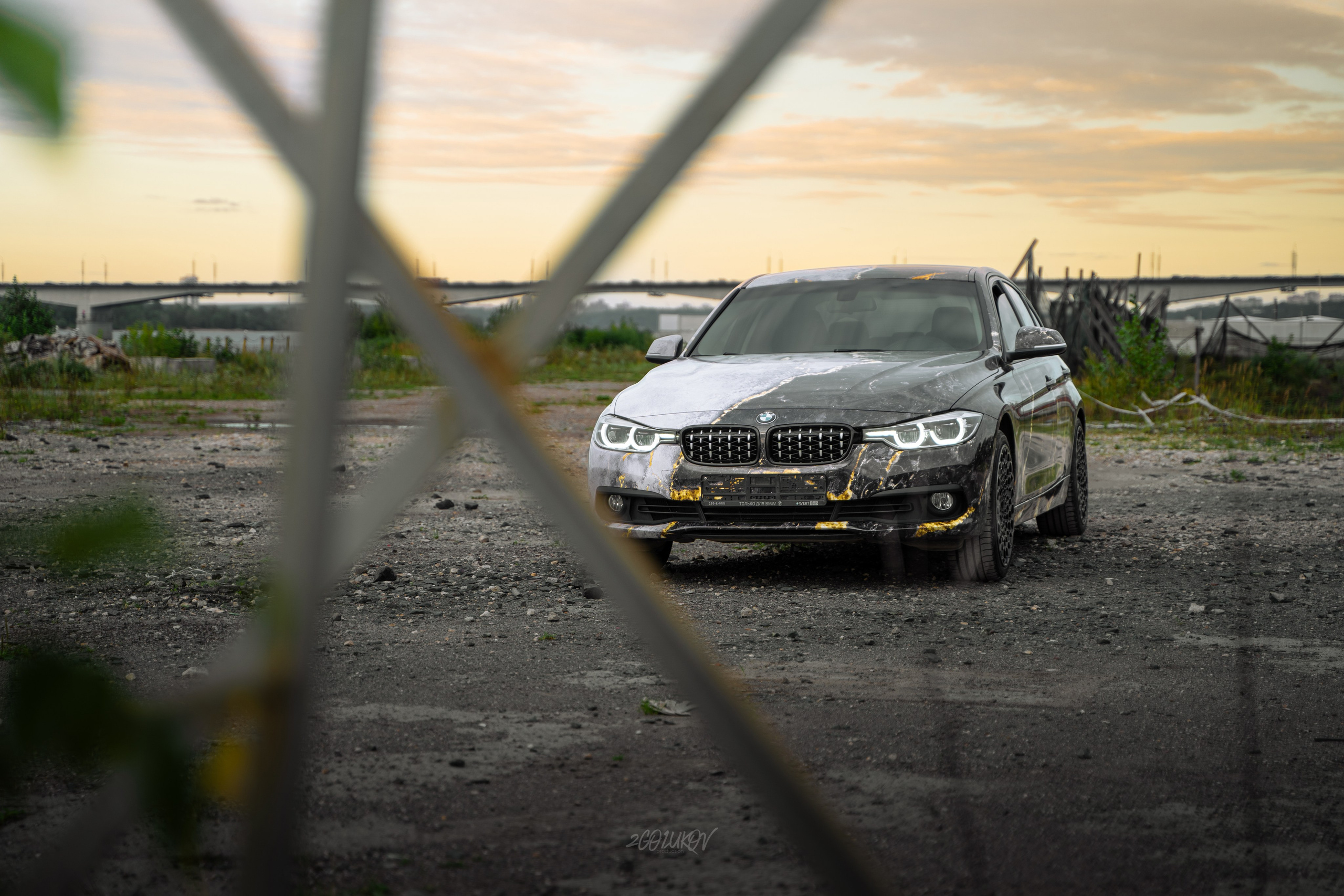 BMW 3-series. Автомобильный фотограф и видеограф в Санкт-Петербурге I 2golukov prod